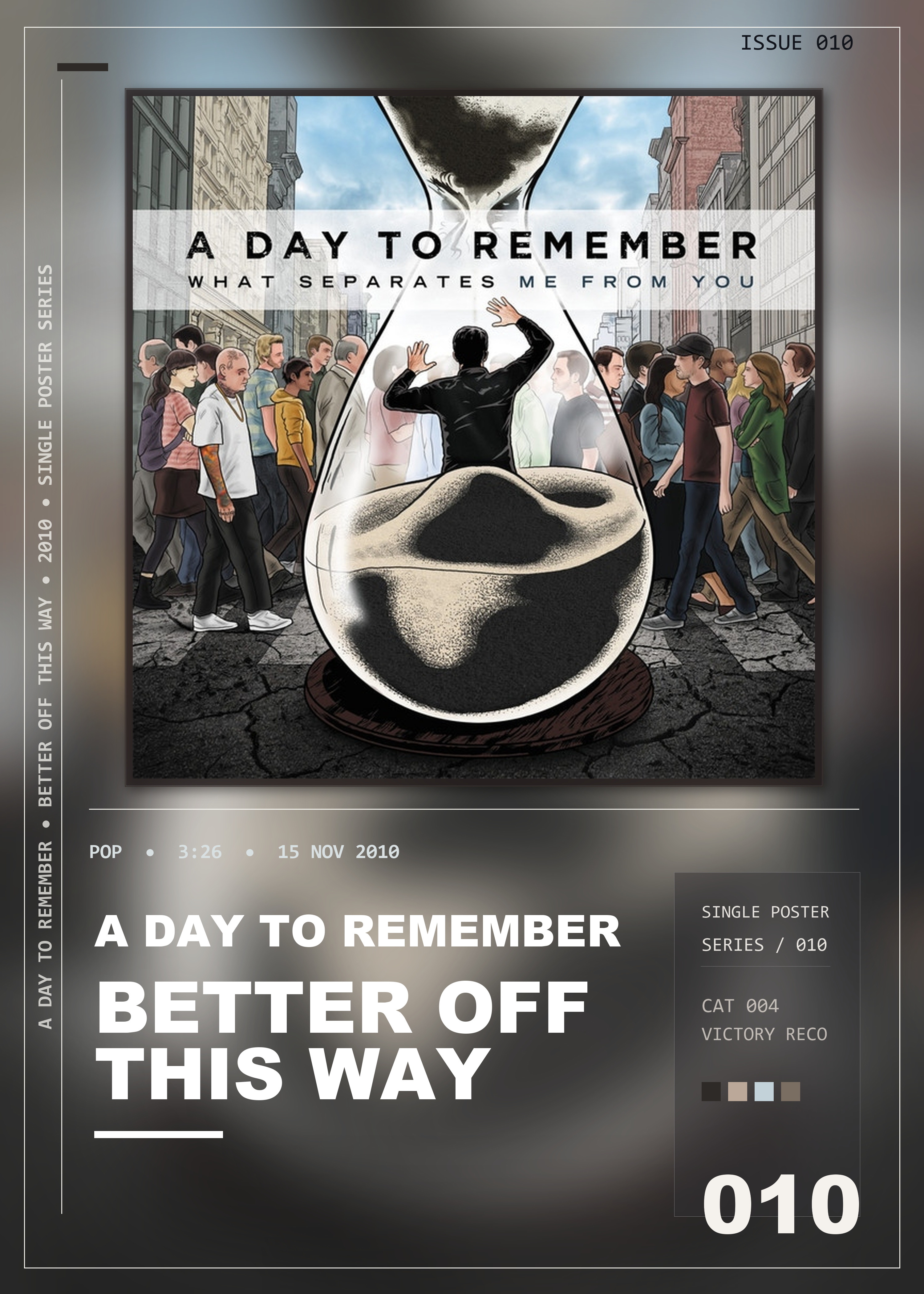 Music poster: A Day To Remember - Better Off This Way