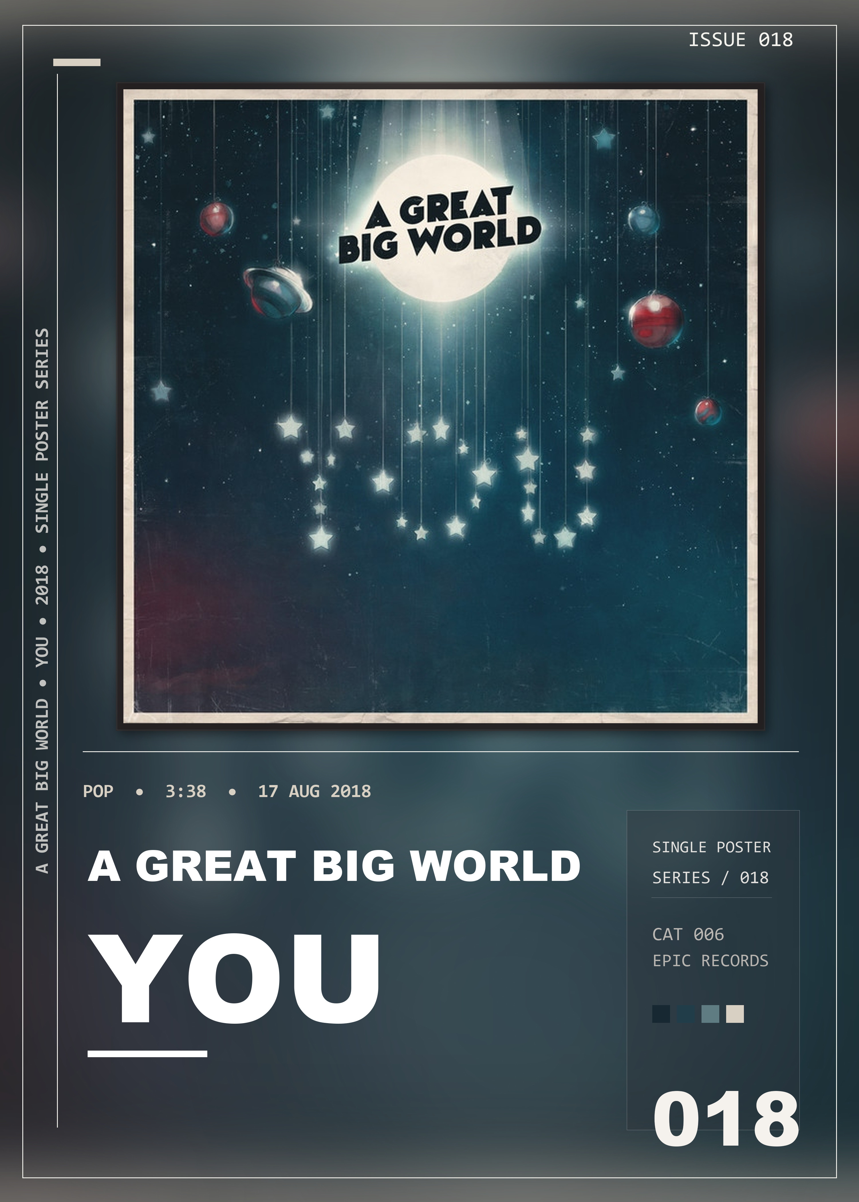 Music poster: A Great Big World - You