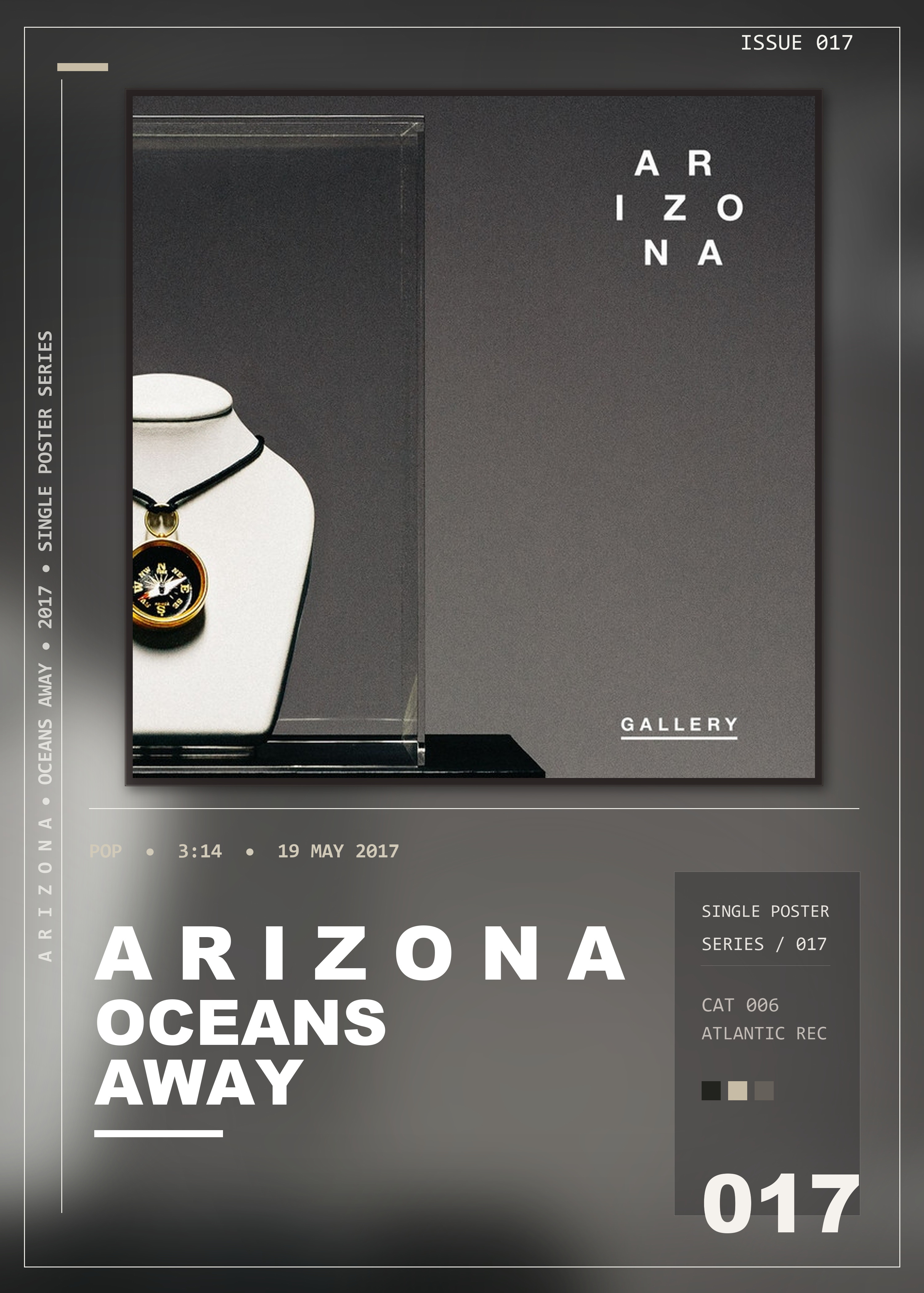 Music poster: A R I Z O N A - Oceans Away
