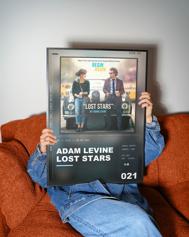 Music poster: Adam Levine - Lost Stars