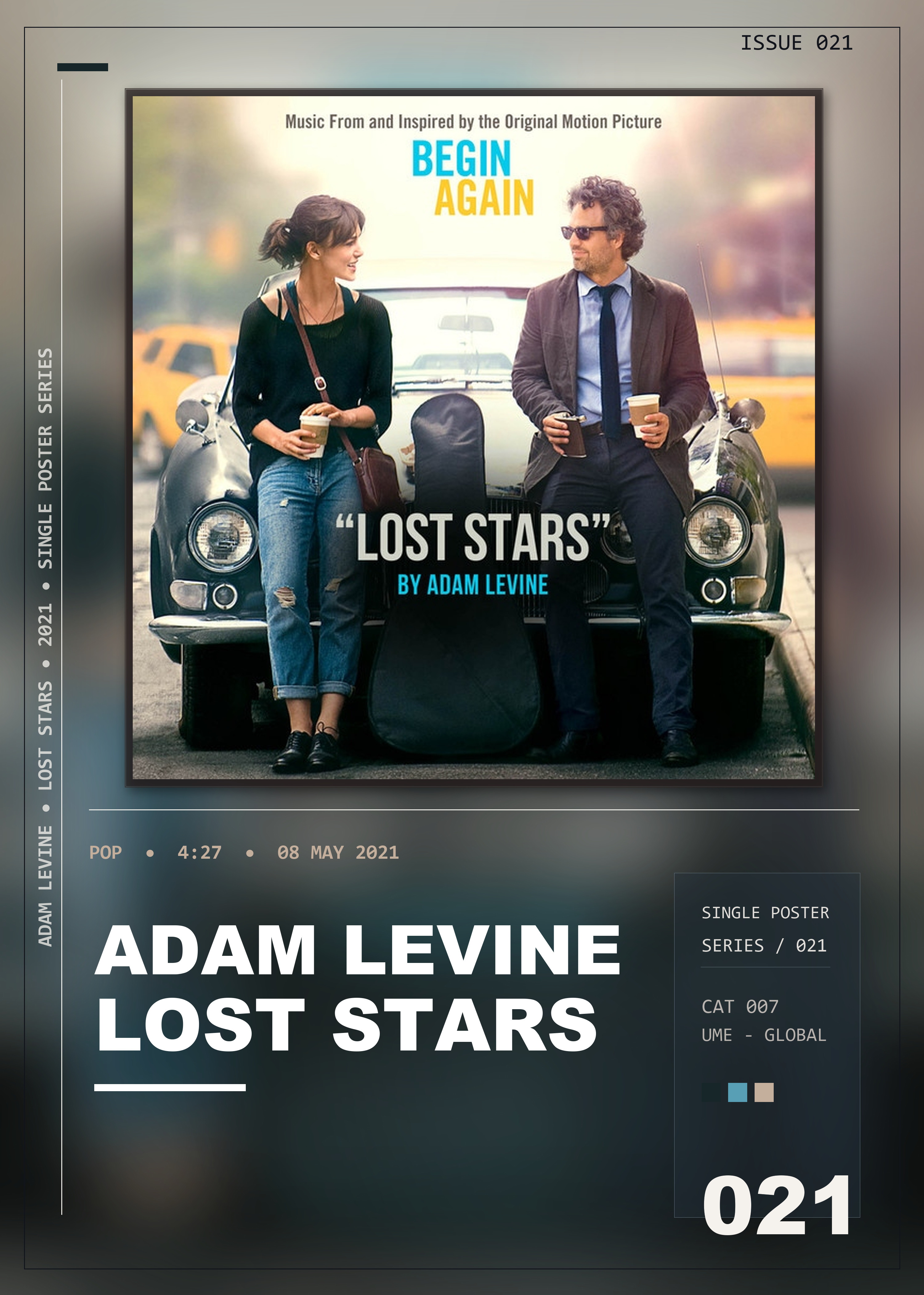 Music poster: Adam Levine - Lost Stars