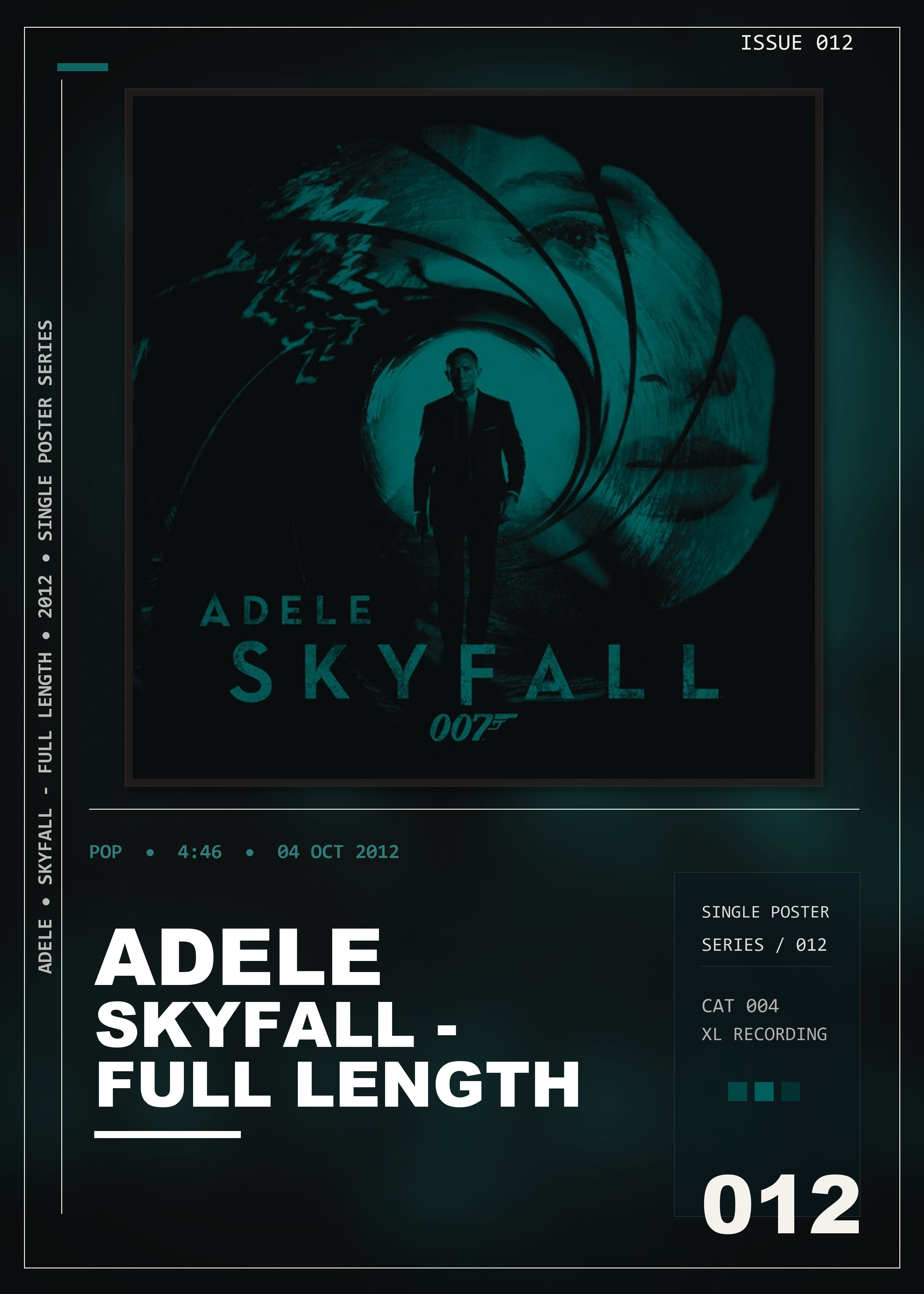 Music poster: Adele - Skyfall - Full Length