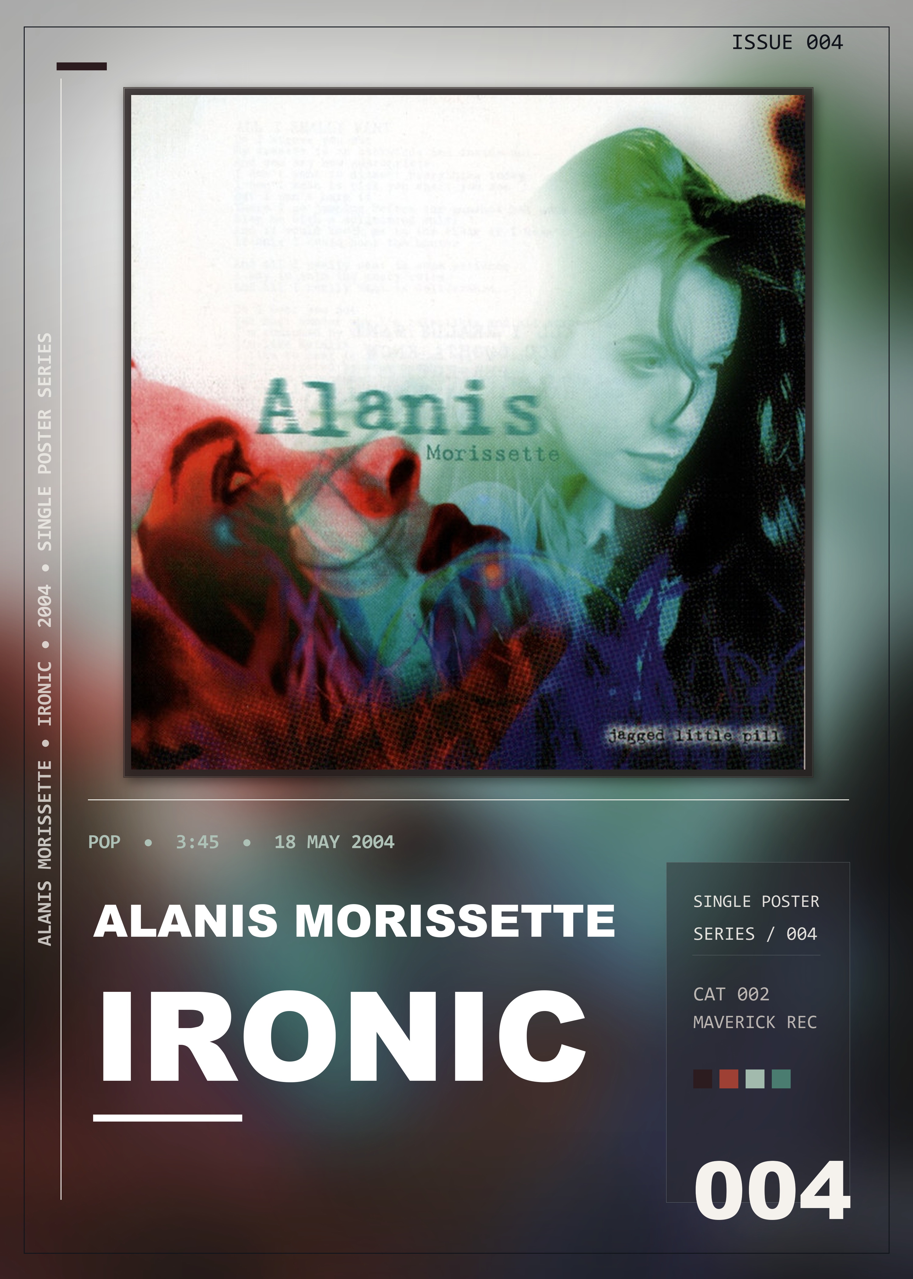 Music poster: Alanis Morissette - Ironic