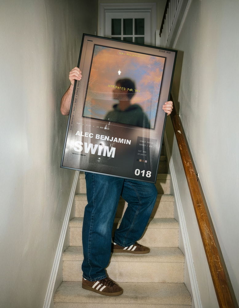 Music poster: Alec Benjamin - Swim