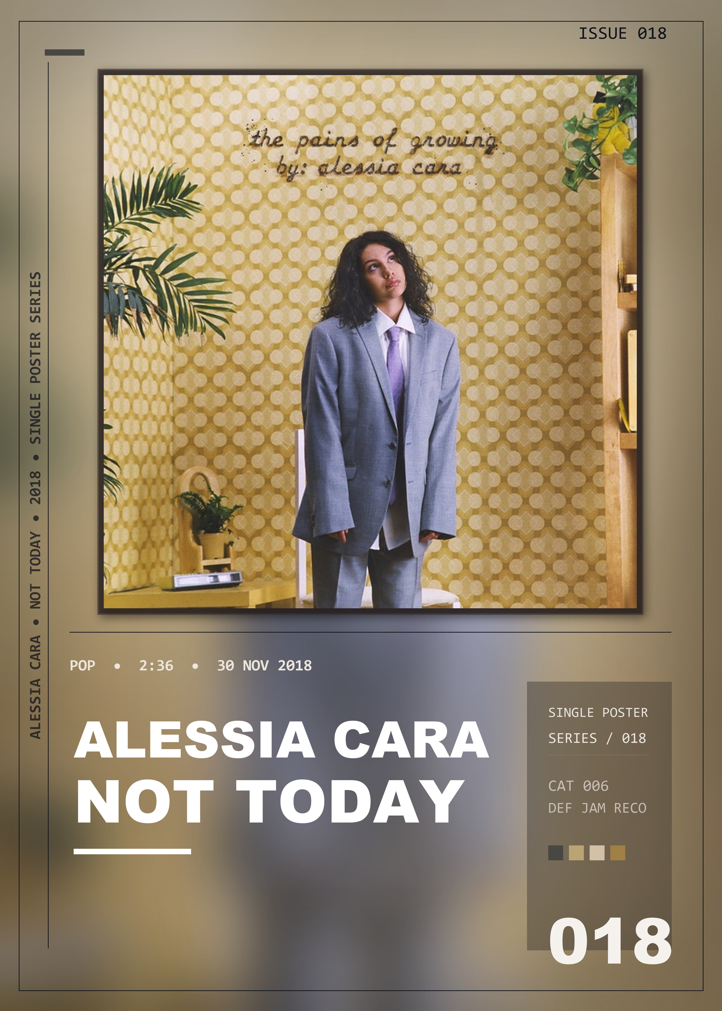 Music poster: Alessia Cara - Not Today
