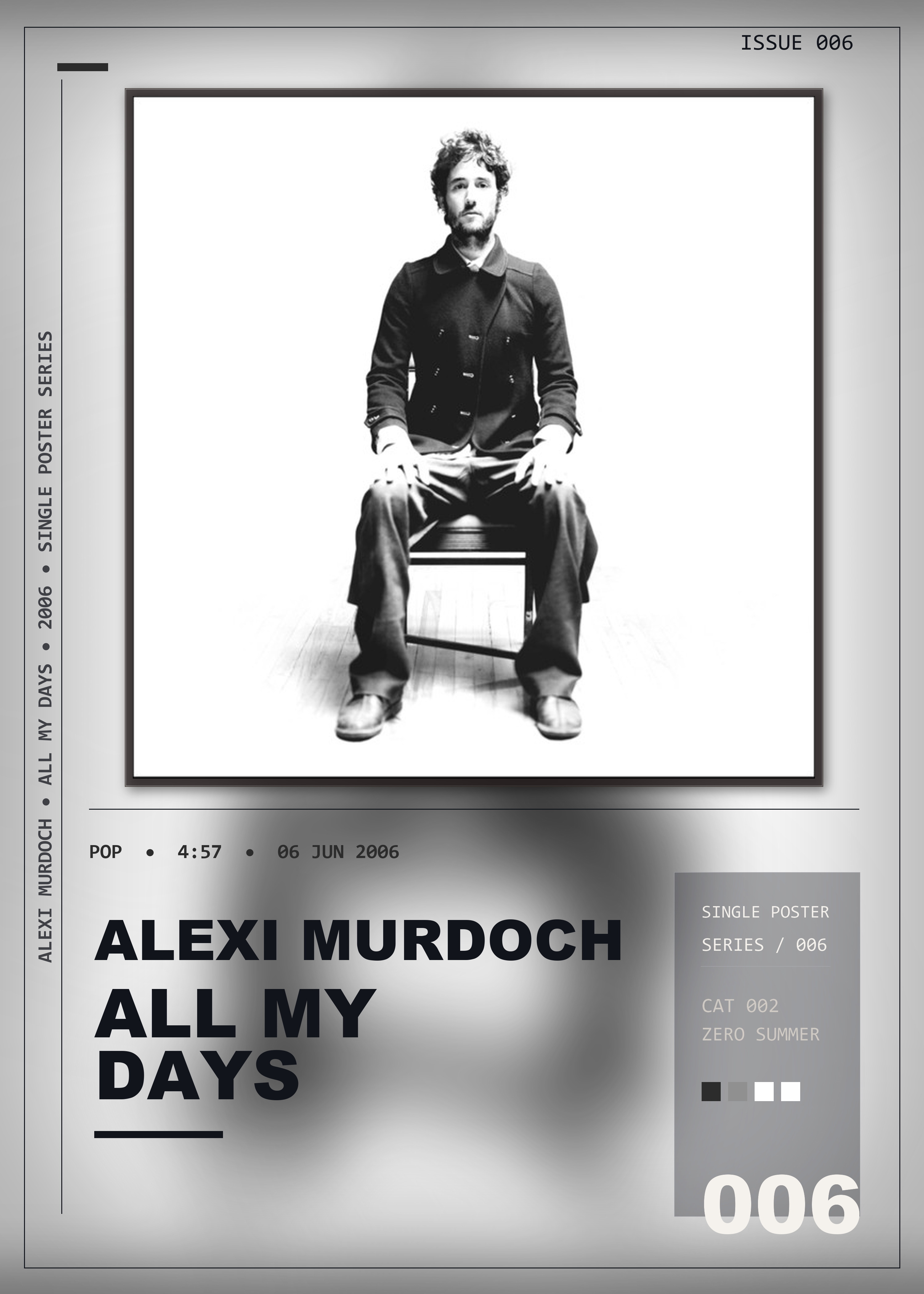 Music poster: Alexi Murdoch - All My Days