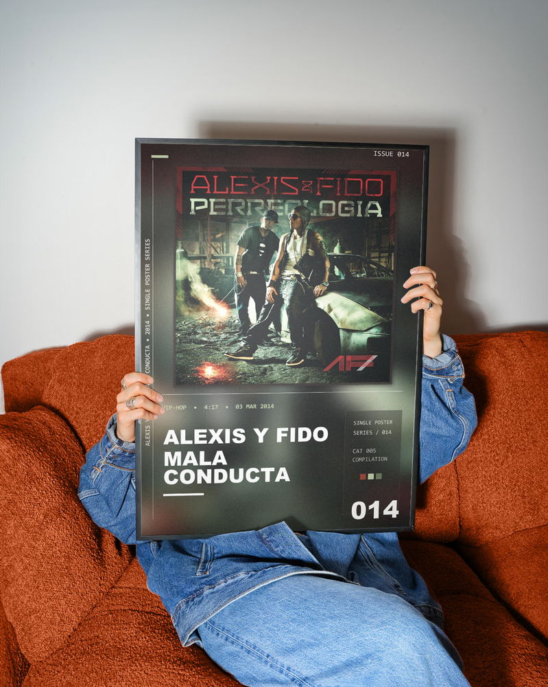 Music poster: Alexis y Fido - Mala Conducta