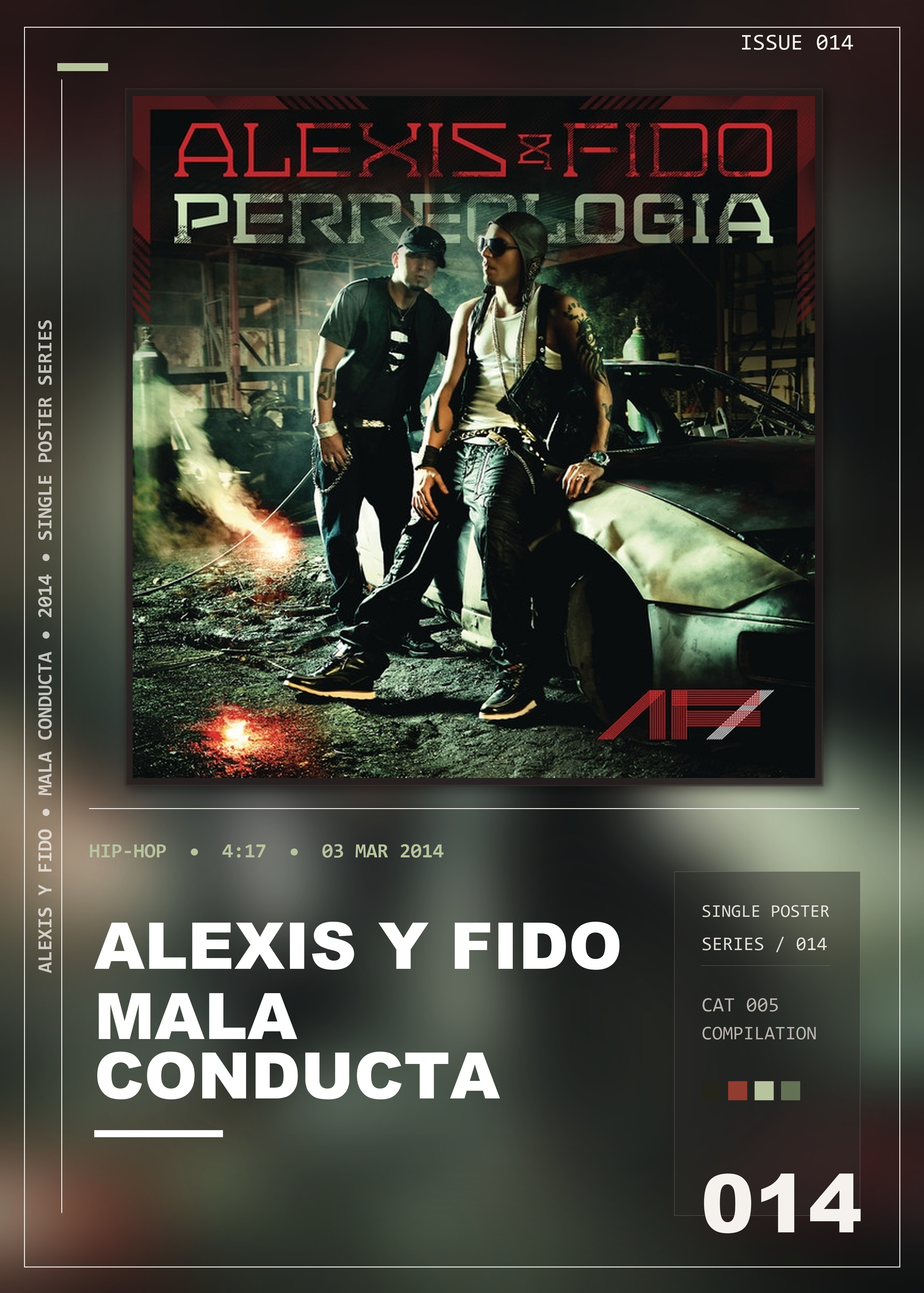 Music poster: Alexis y Fido - Mala Conducta