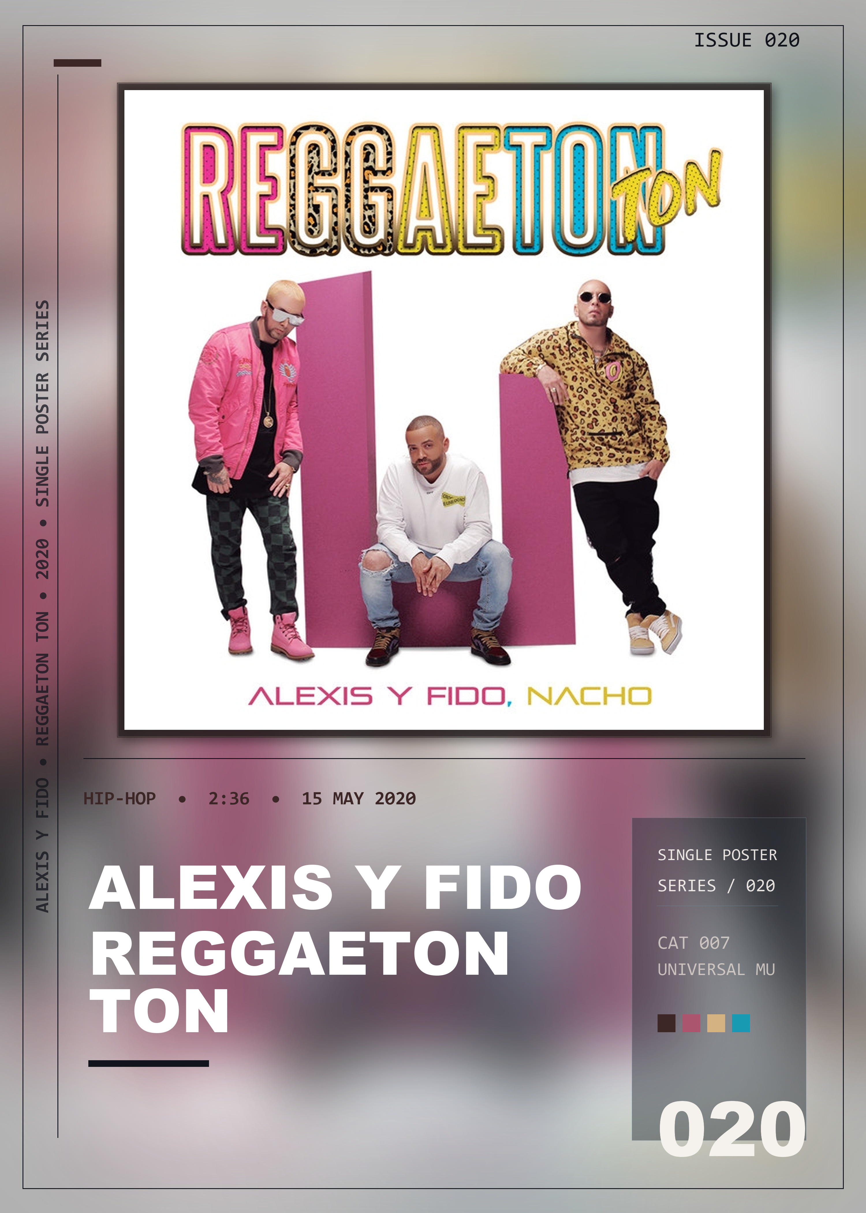 Music poster: Alexis y Fido - Reggaeton Ton