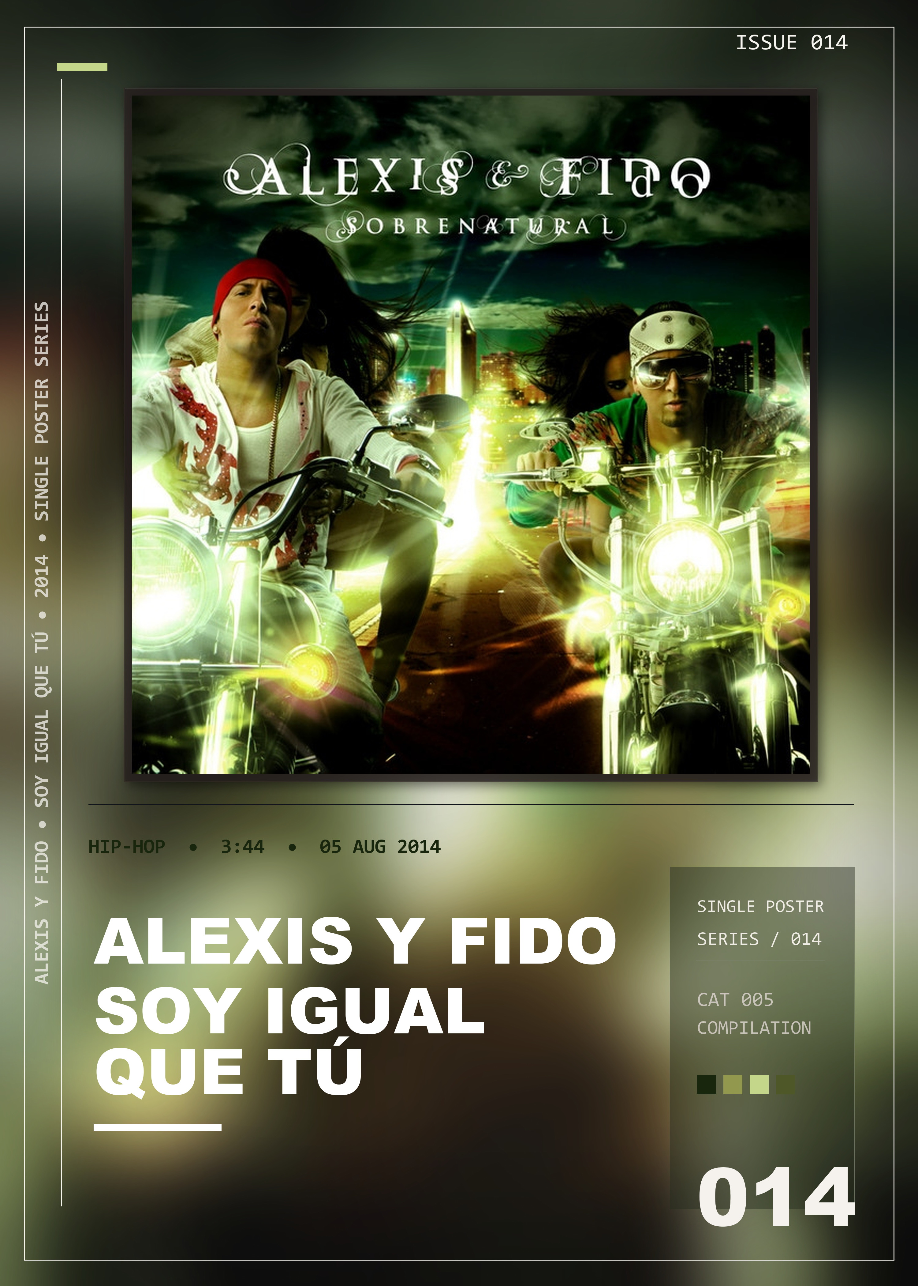 Music poster: Alexis y Fido - Soy Igual Que Tú