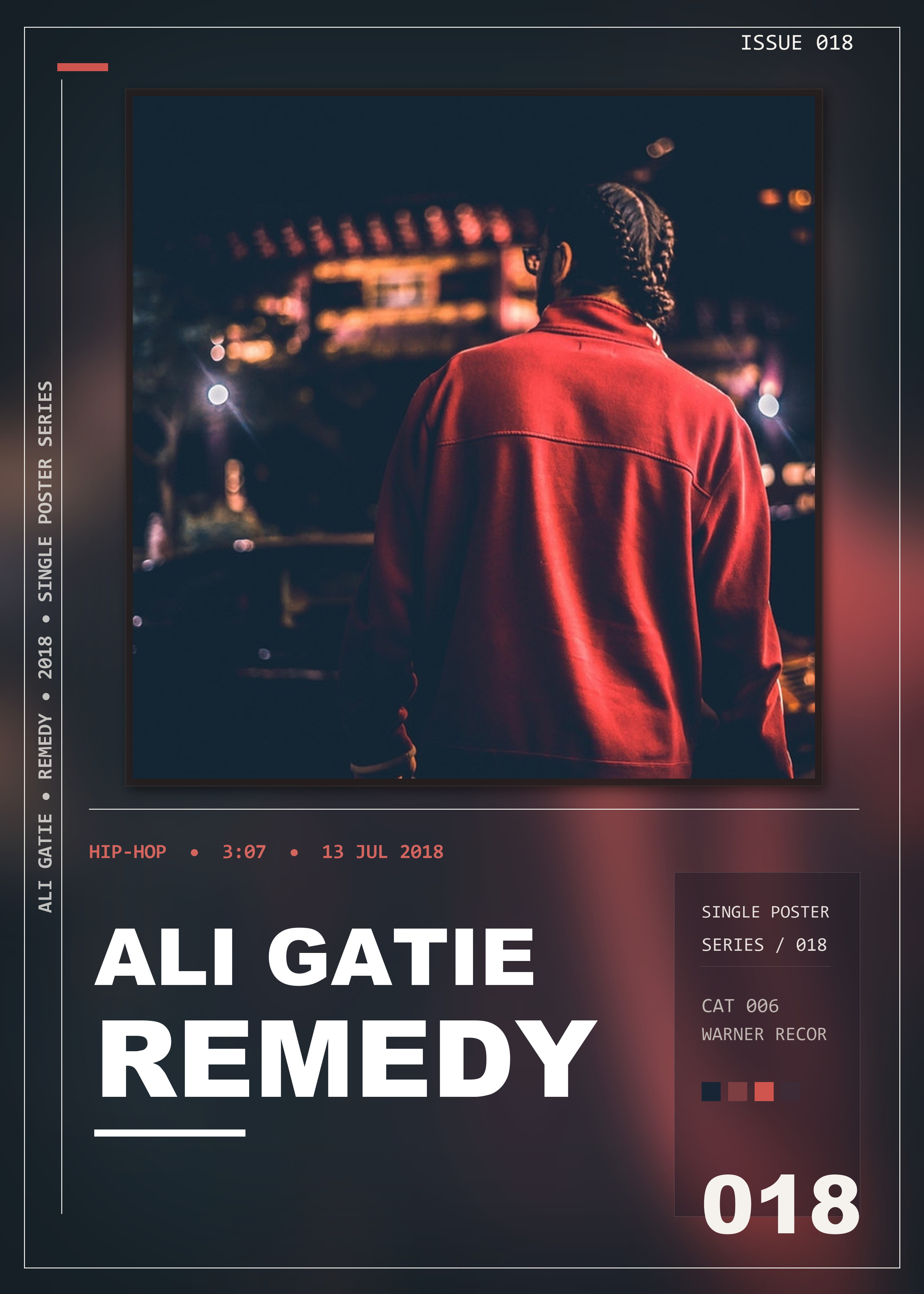Music poster: Ali Gatie - Remedy