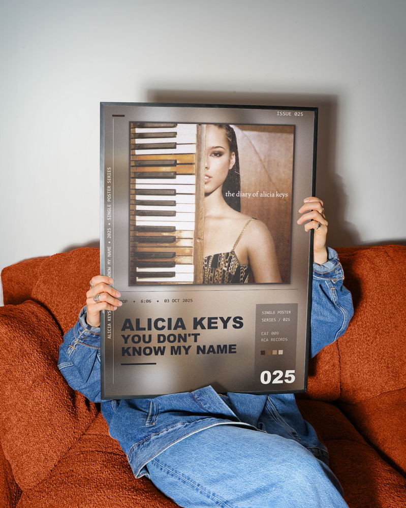 Music poster: Alicia Keys - You Dont Know My Name