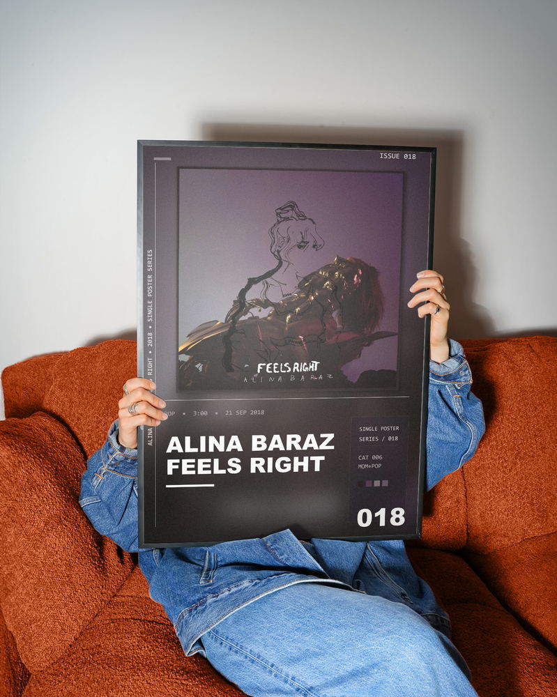 Music poster: Alina Baraz - Feels Right