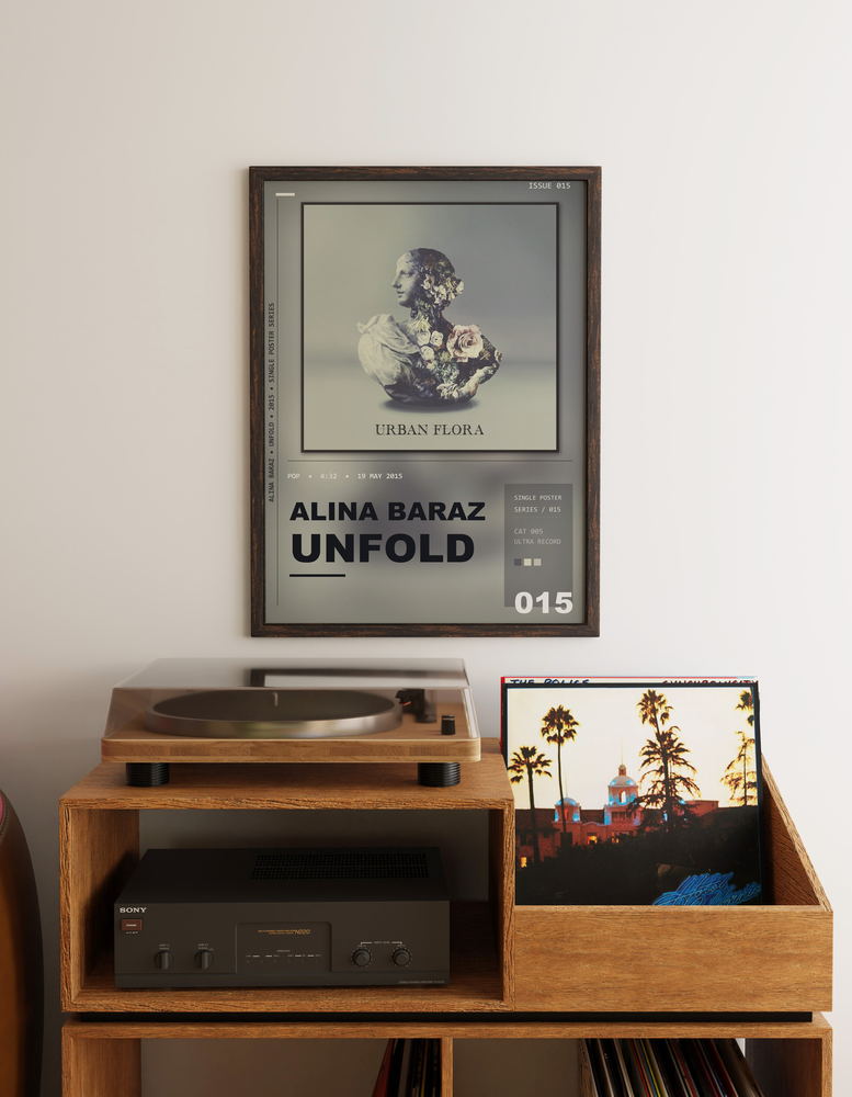Music poster: Alina Baraz - Unfold