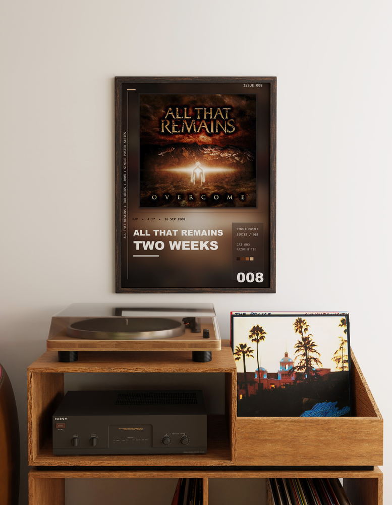 Music poster: All That Remains - Two Weeks