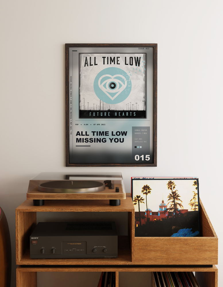 Music poster: All Time Low - Missing You