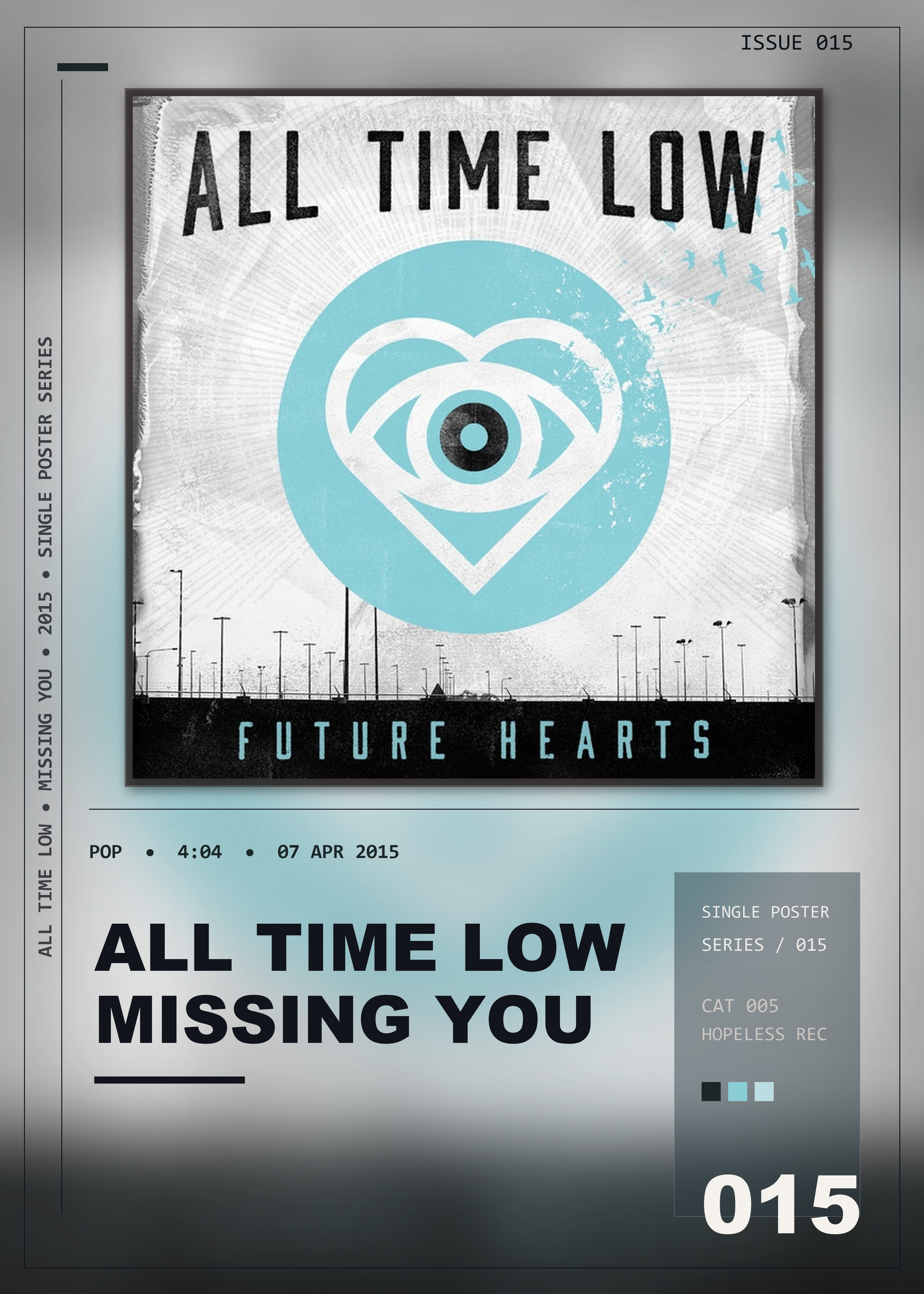 Music poster: All Time Low - Missing You