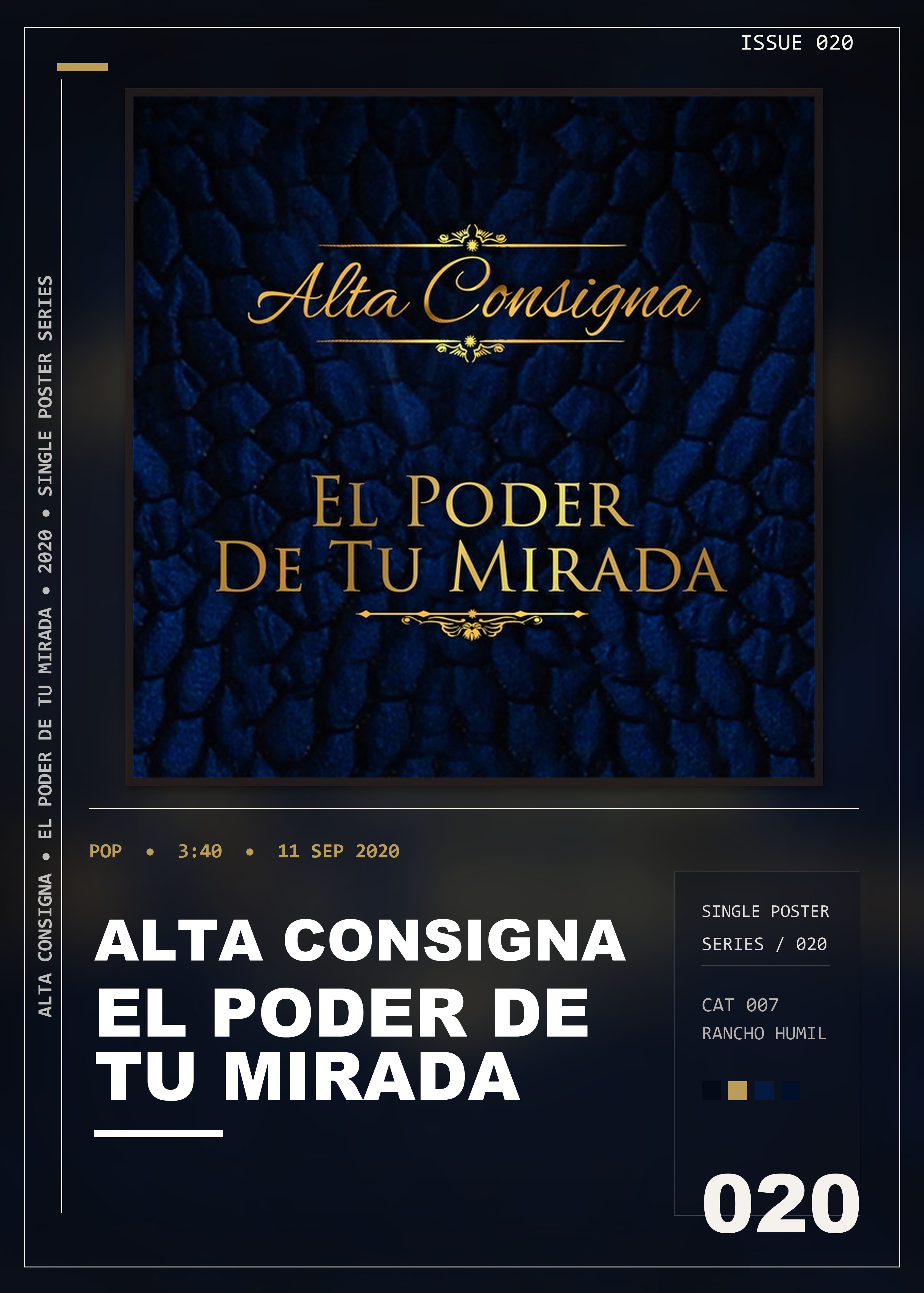 Music poster: Alta Consigna - El Poder de Tu Mirada