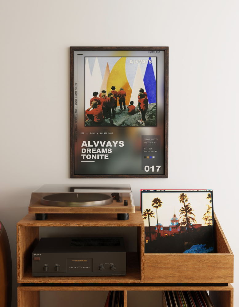 Music poster: Alvvays - Dreams Tonite