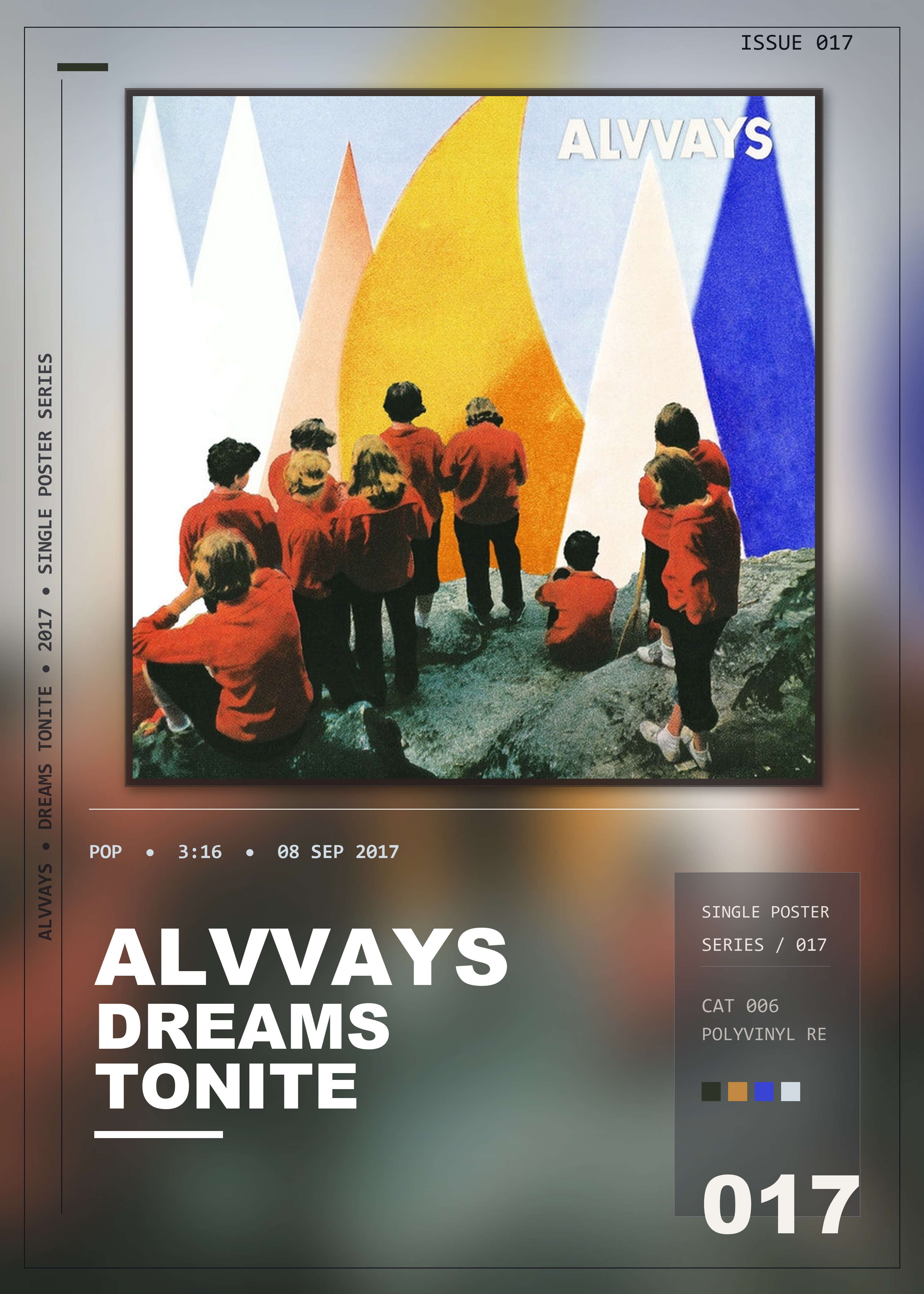 Music poster: Alvvays - Dreams Tonite