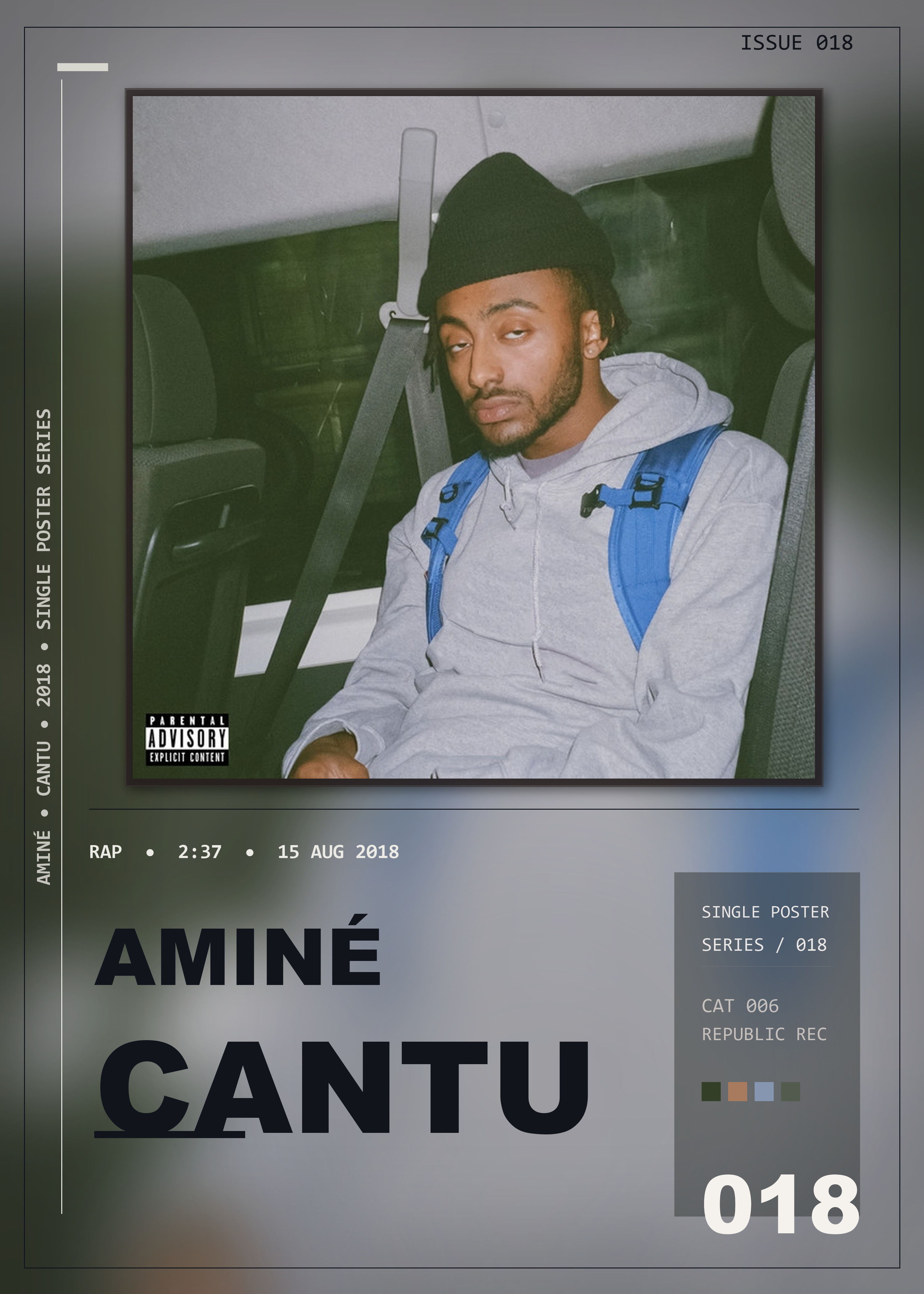 Music poster: Aminé - CANTU