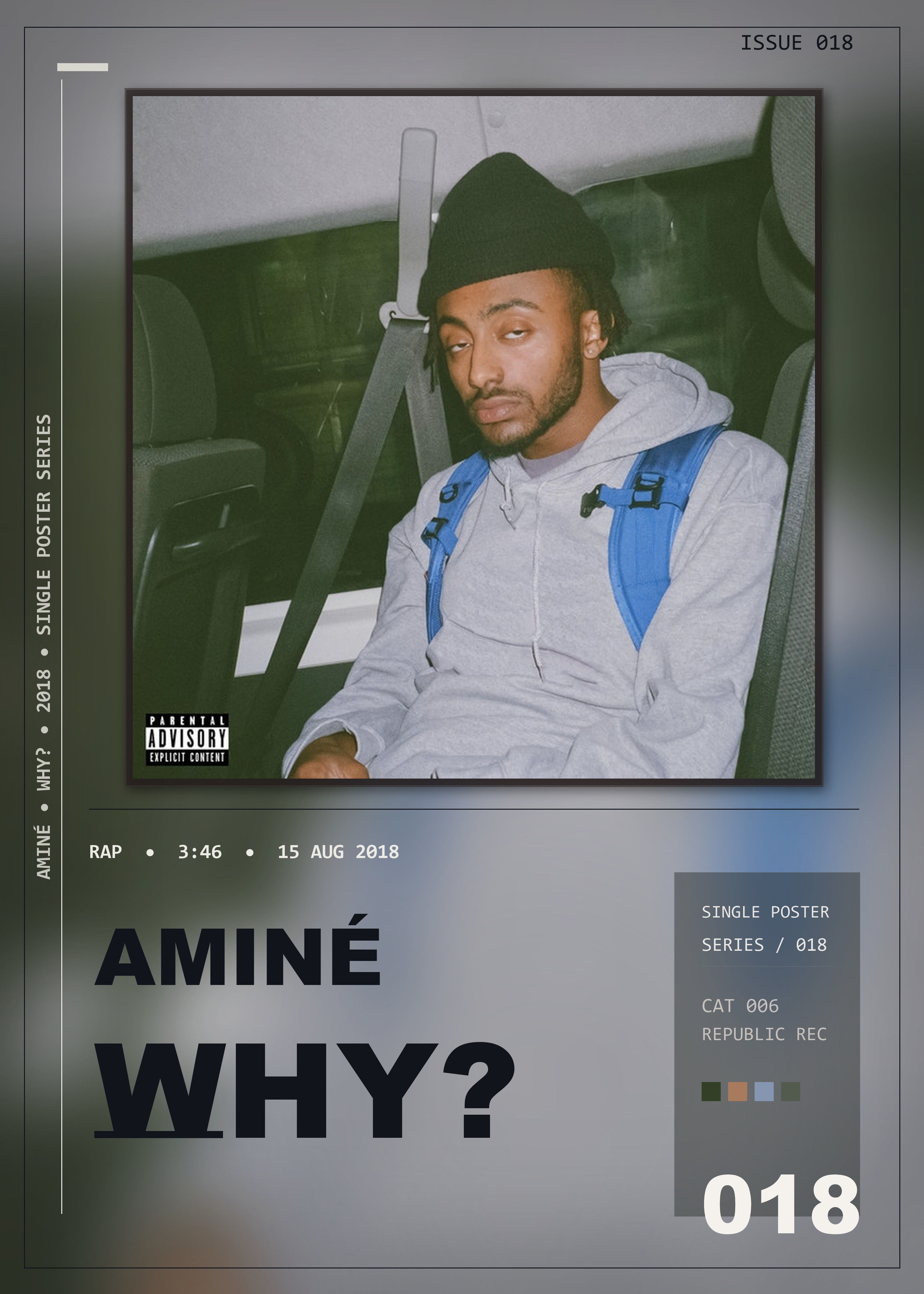 Music poster: Aminé - WHY