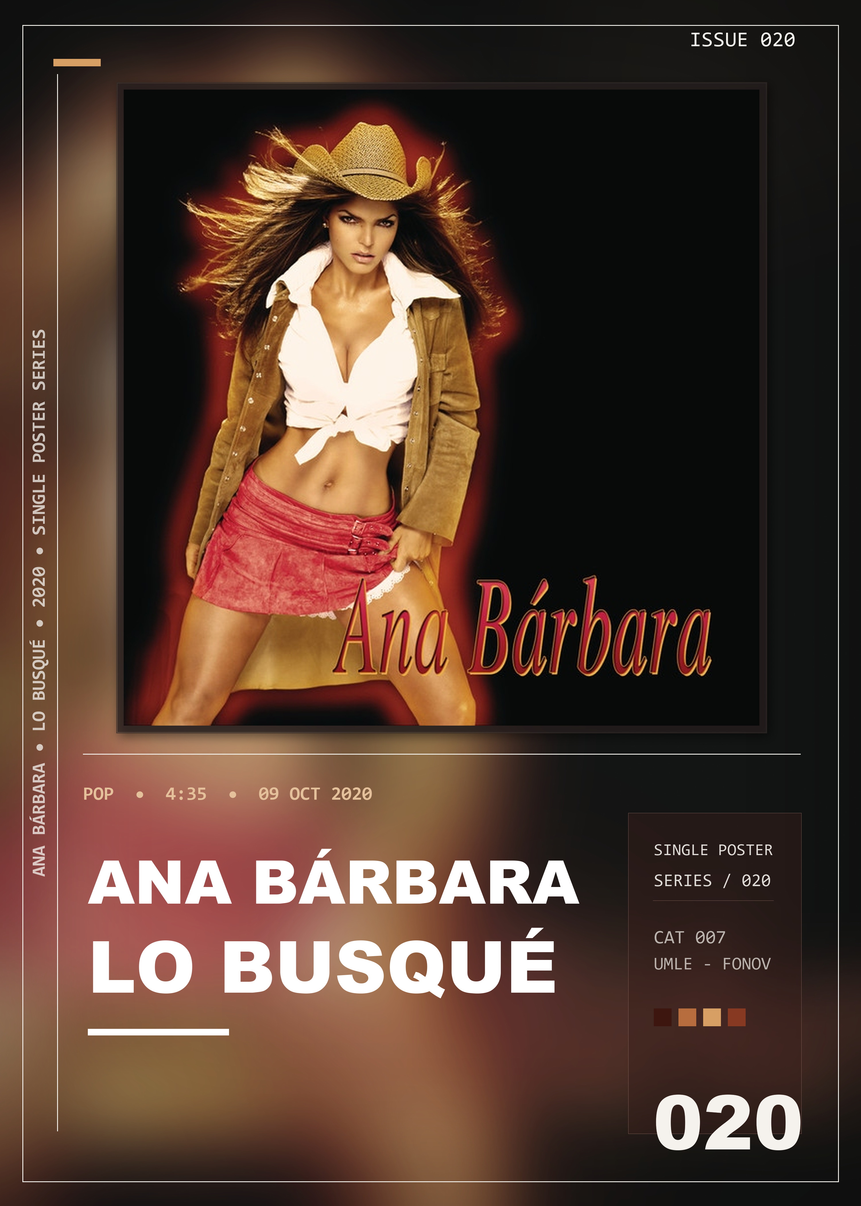 Music poster: Ana Bárbara - Lo Busqué
