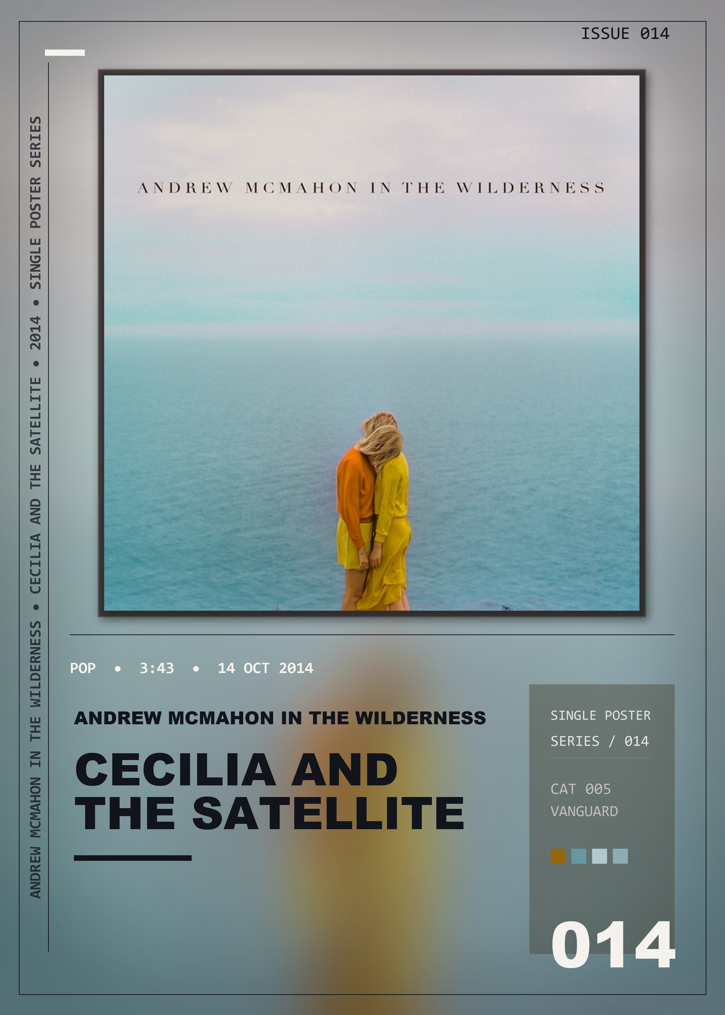 Music poster: Andrew McMahon in the Wilderness - Cecilia And The Satellite