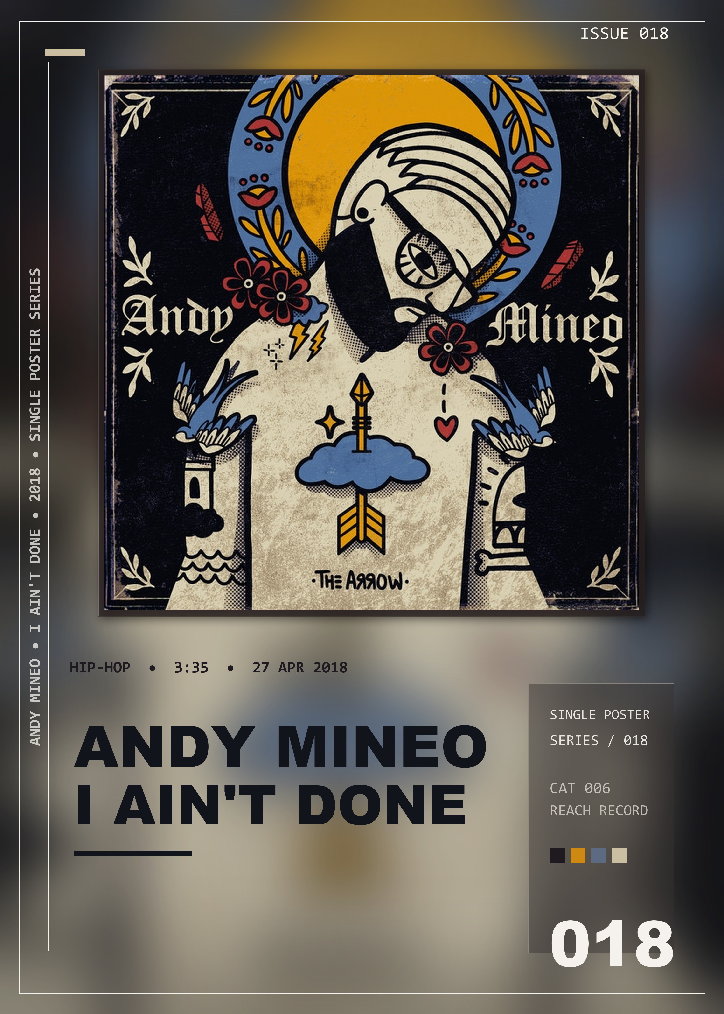 Music poster: Andy Mineo - I Aint Done