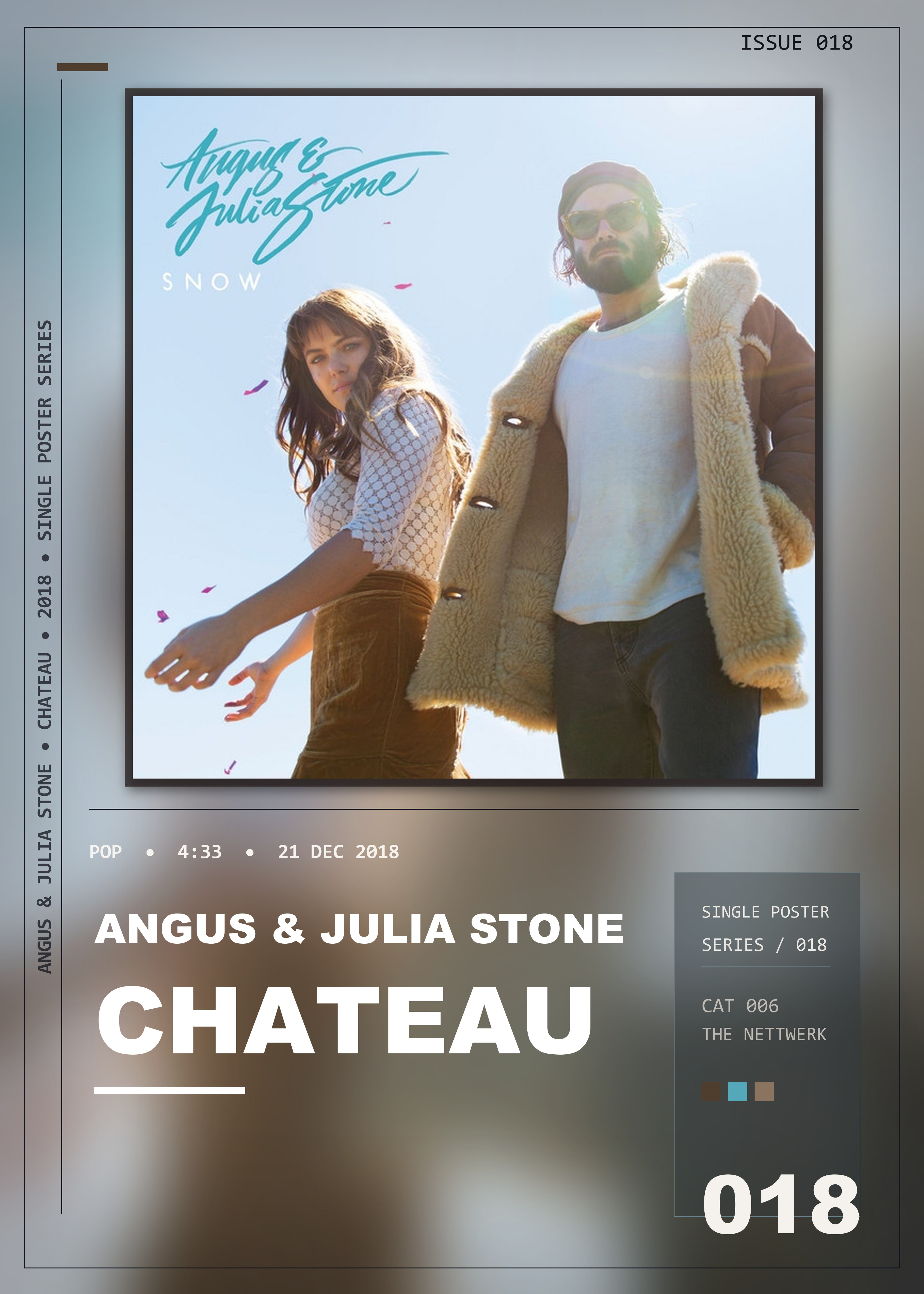 Music poster: Angus Julia Stone - Chateau
