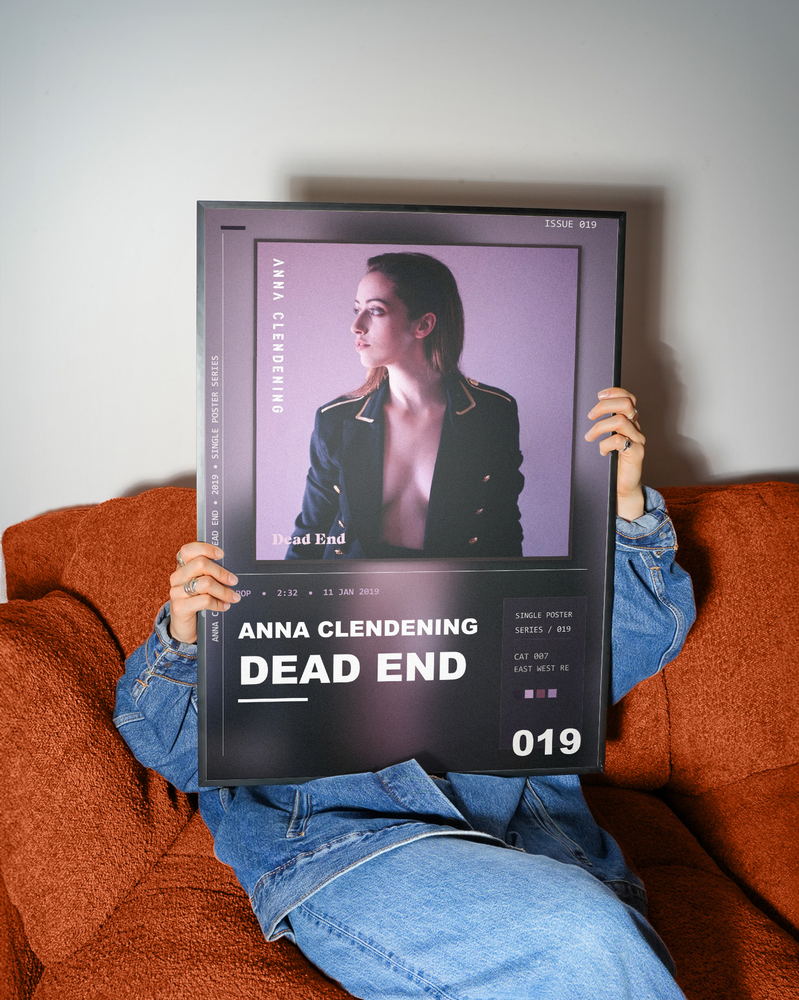 Music poster: Anna Clendening - Dead End