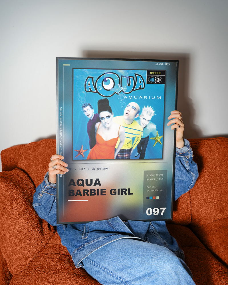 Music poster: Aqua - Barbie Girl