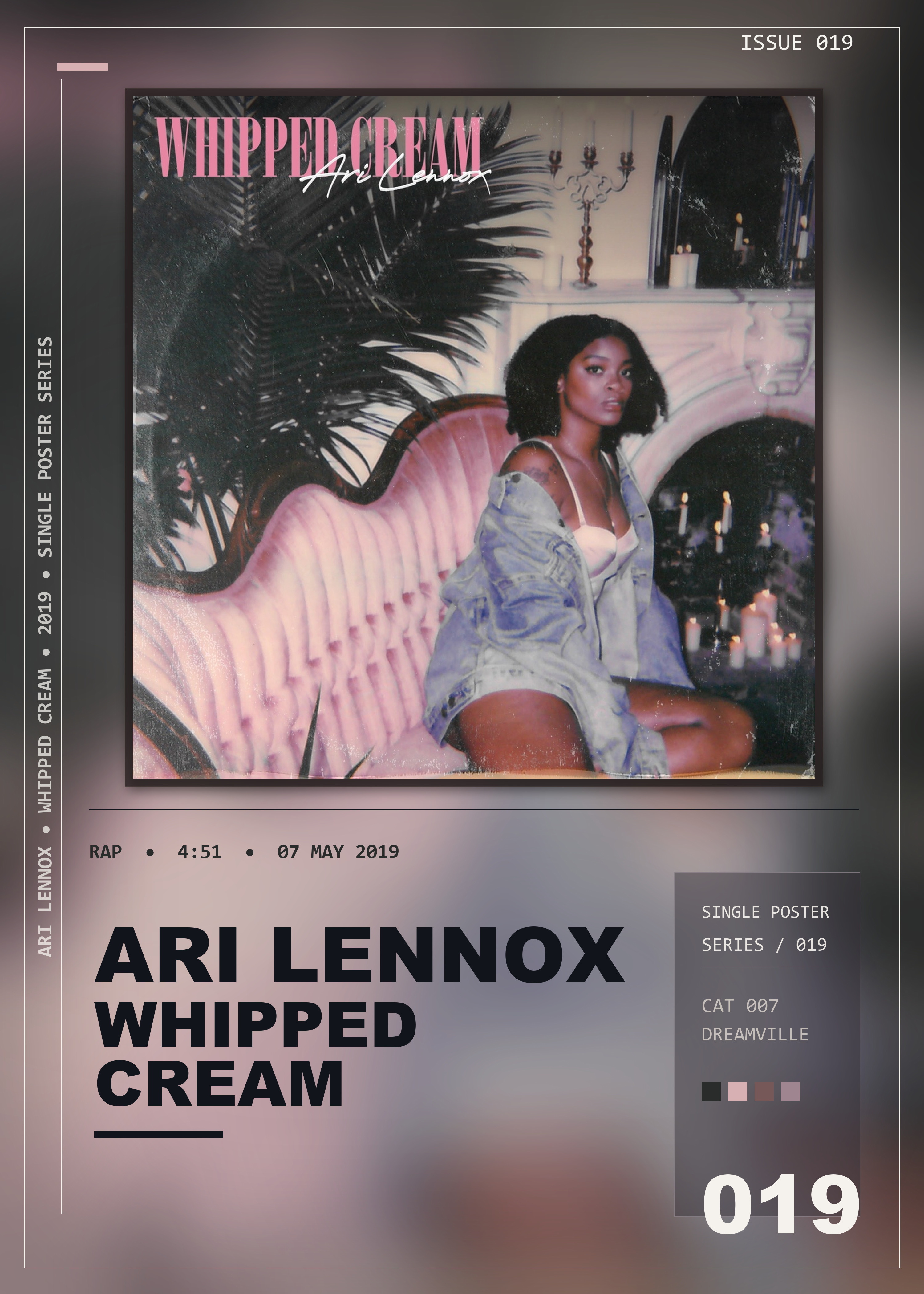 Music poster: Ari Lennox - Whipped Cream