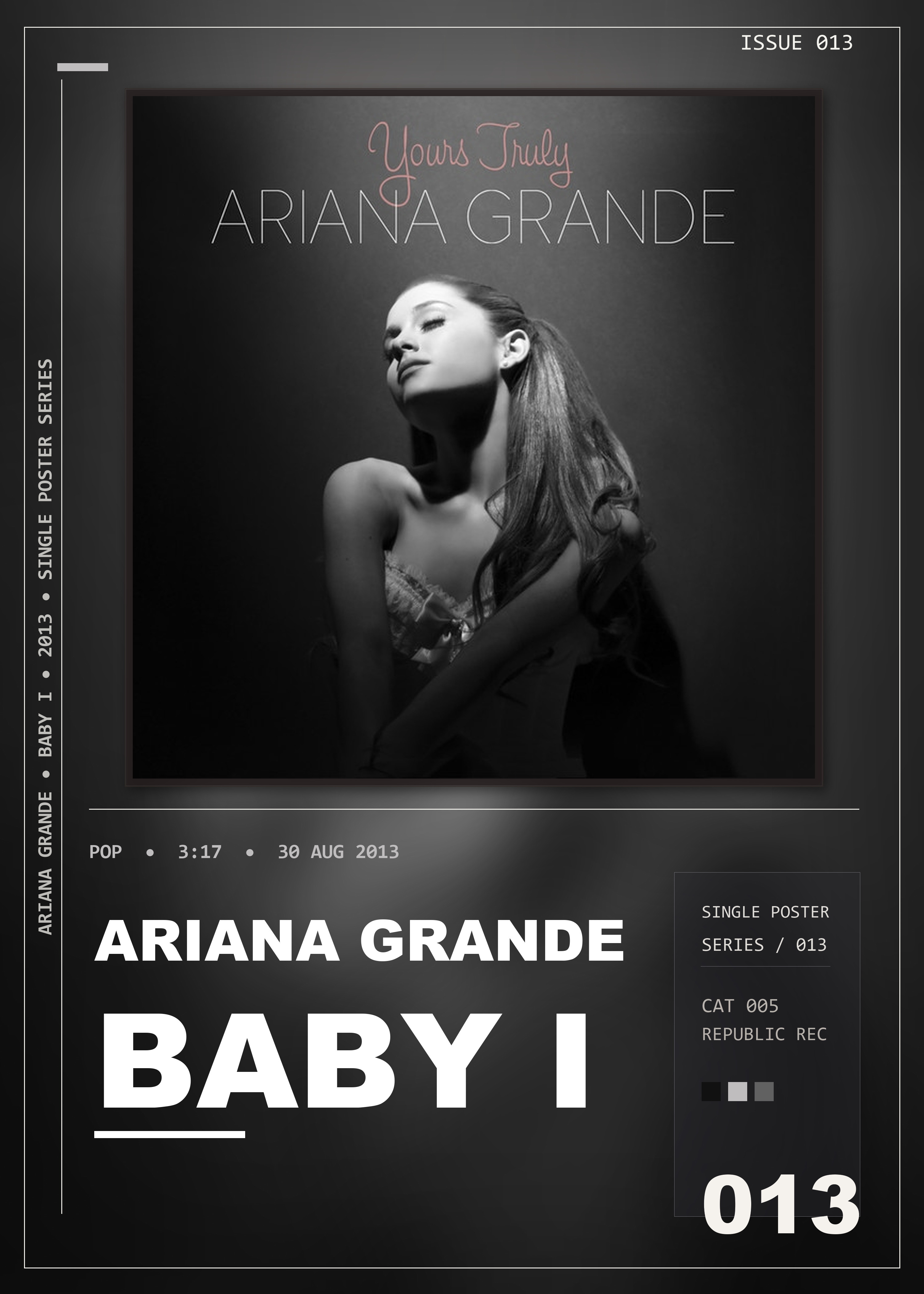 Music poster: Ariana Grande - Baby I