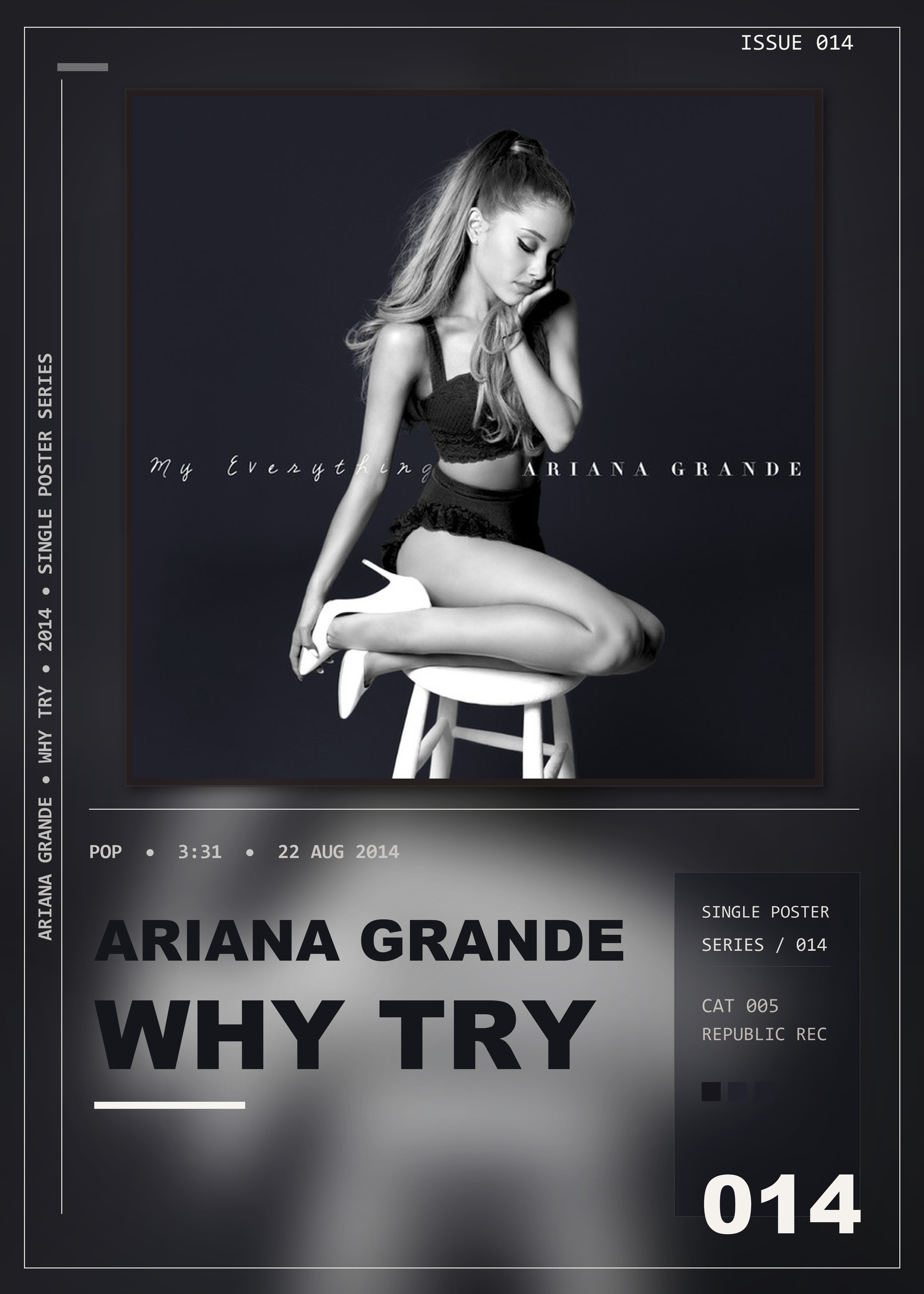 Music poster: Ariana Grande - Why Try