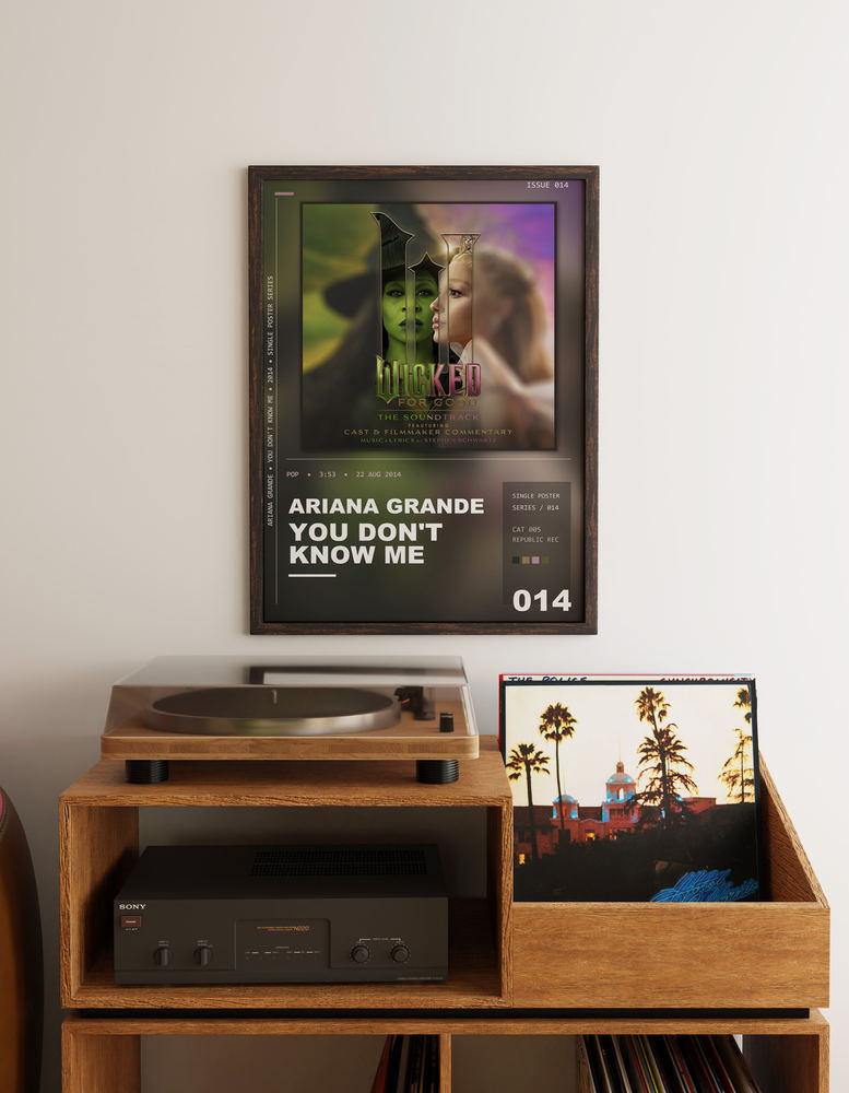 Music poster: Ariana Grande - You Dont Know Me