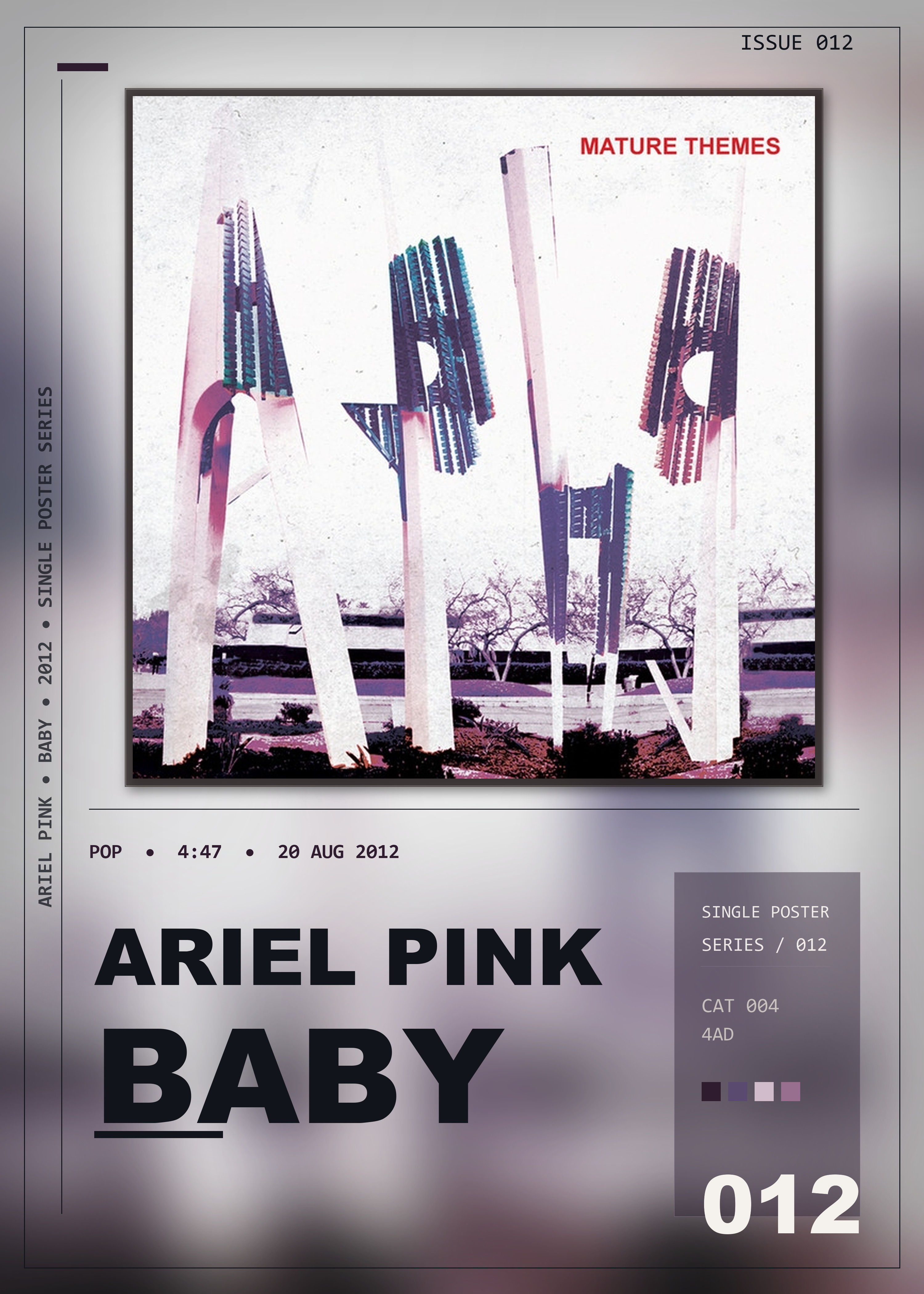 Music poster: Ariel Pink - Baby