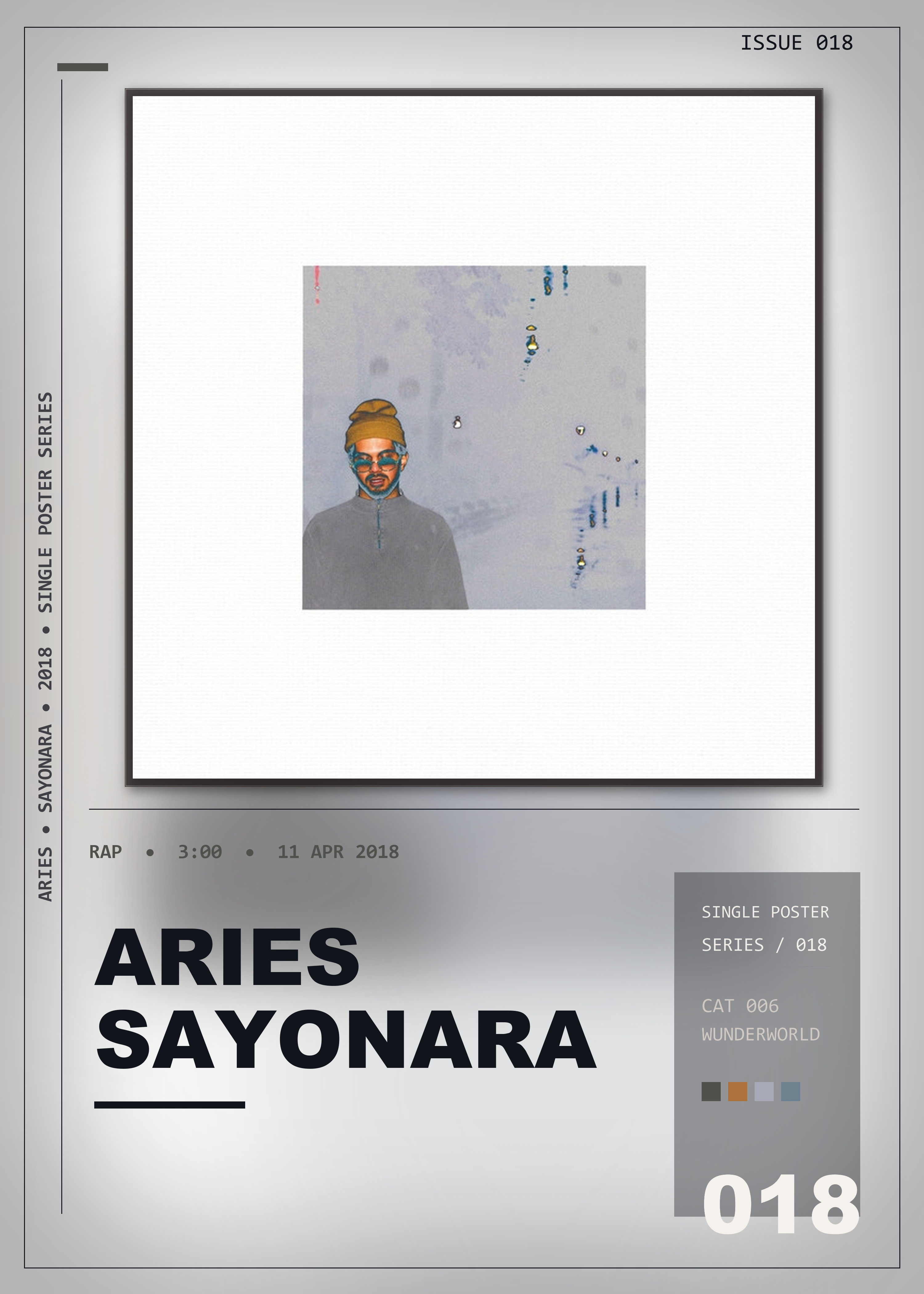 Music poster: Aries - SAYONARA