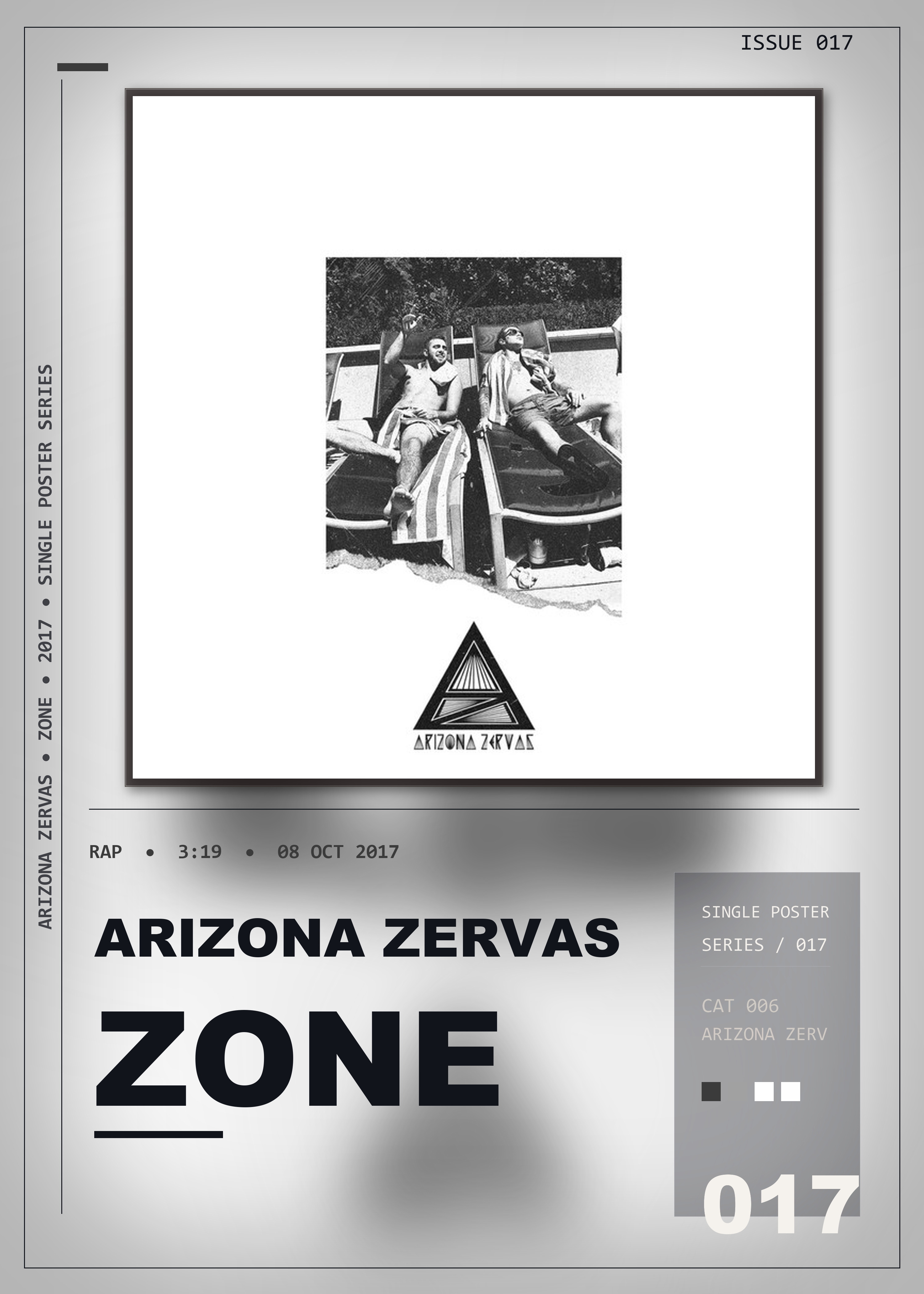 Music poster: Arizona Zervas - Zone