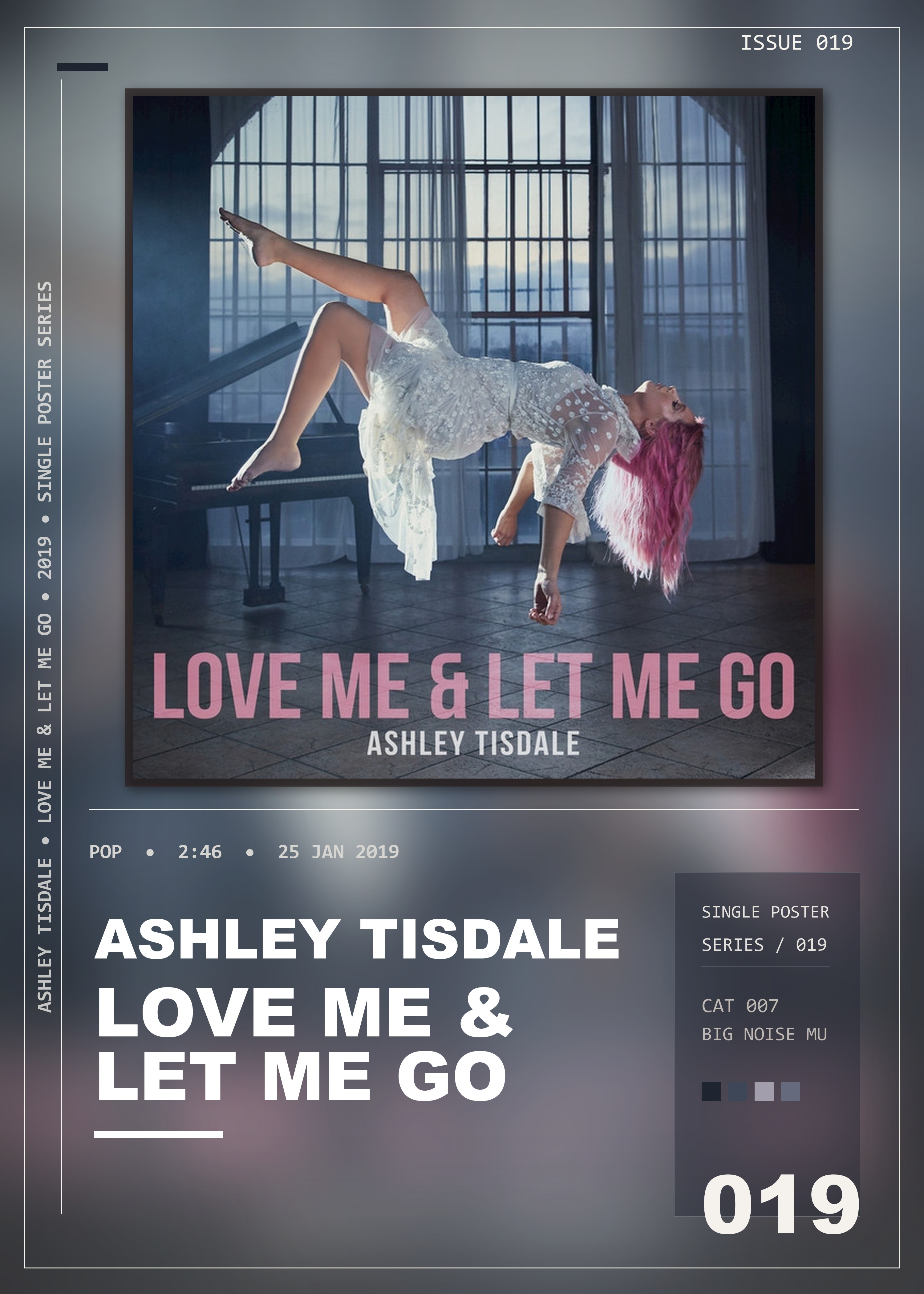 Music poster: Ashley Tisdale - Love Me Let Me Go