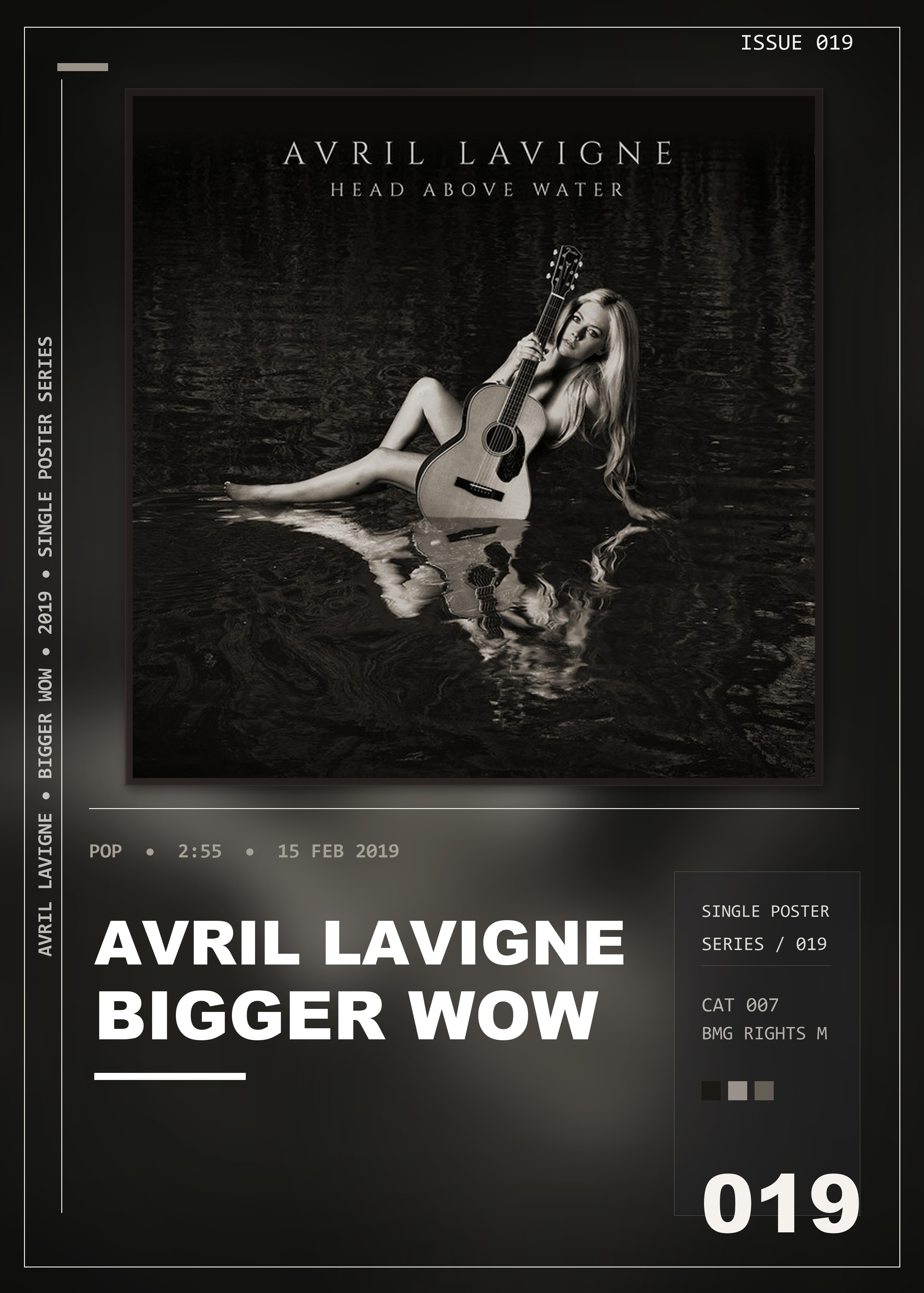 Music poster: Avril Lavigne - Bigger Wow