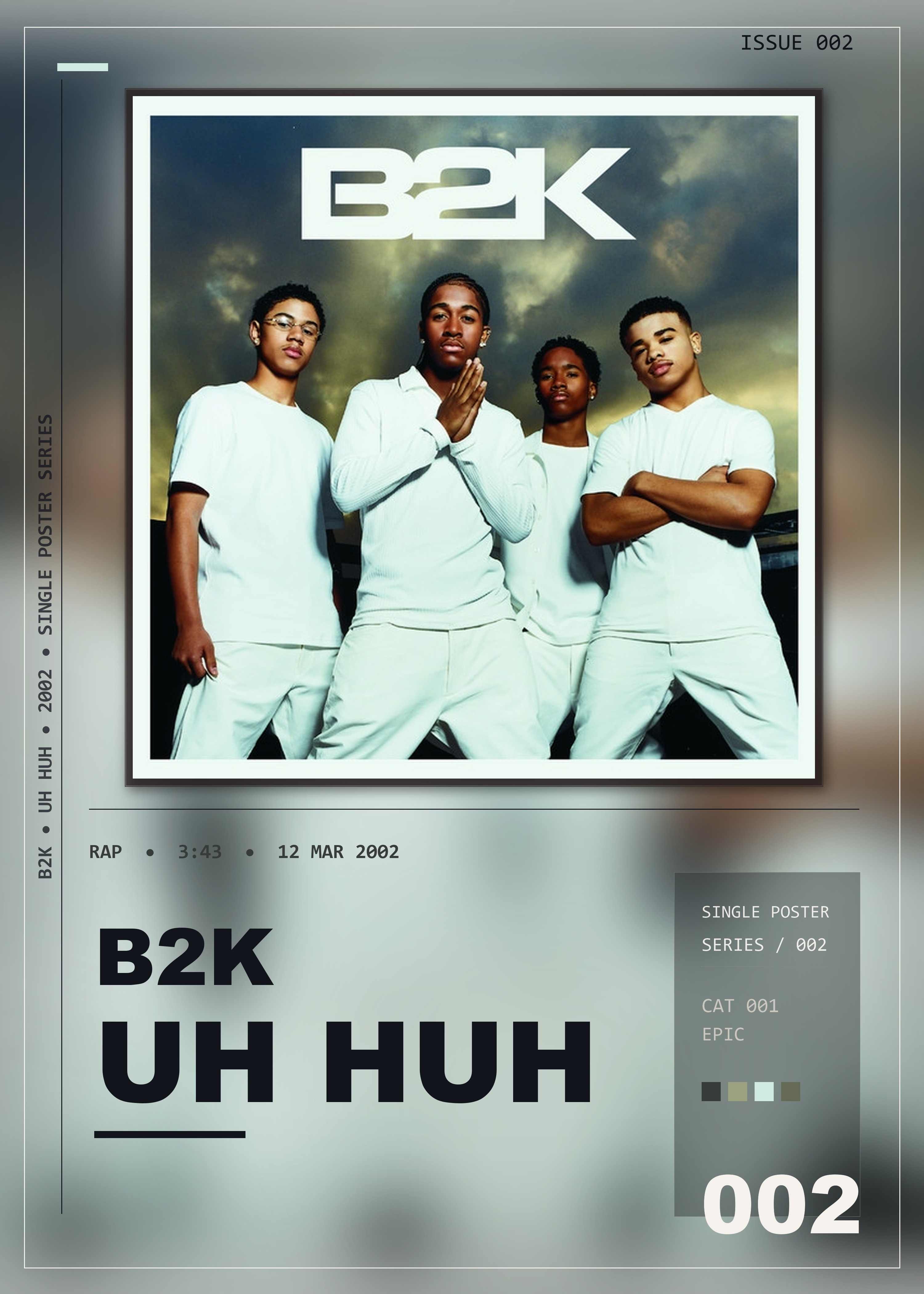 Music poster: B2K - Uh Huh