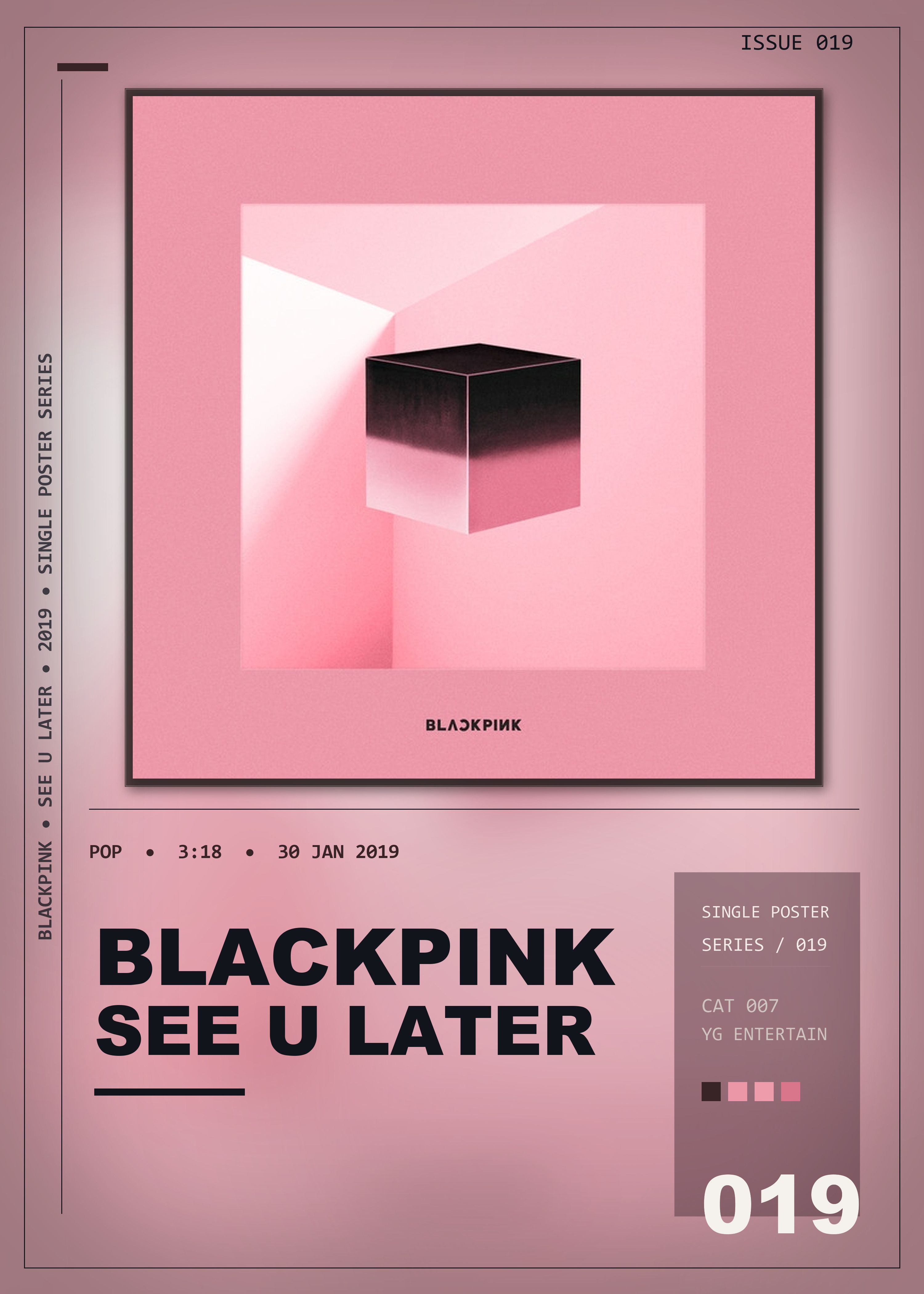 Music poster: BLACKPINK - See U Later