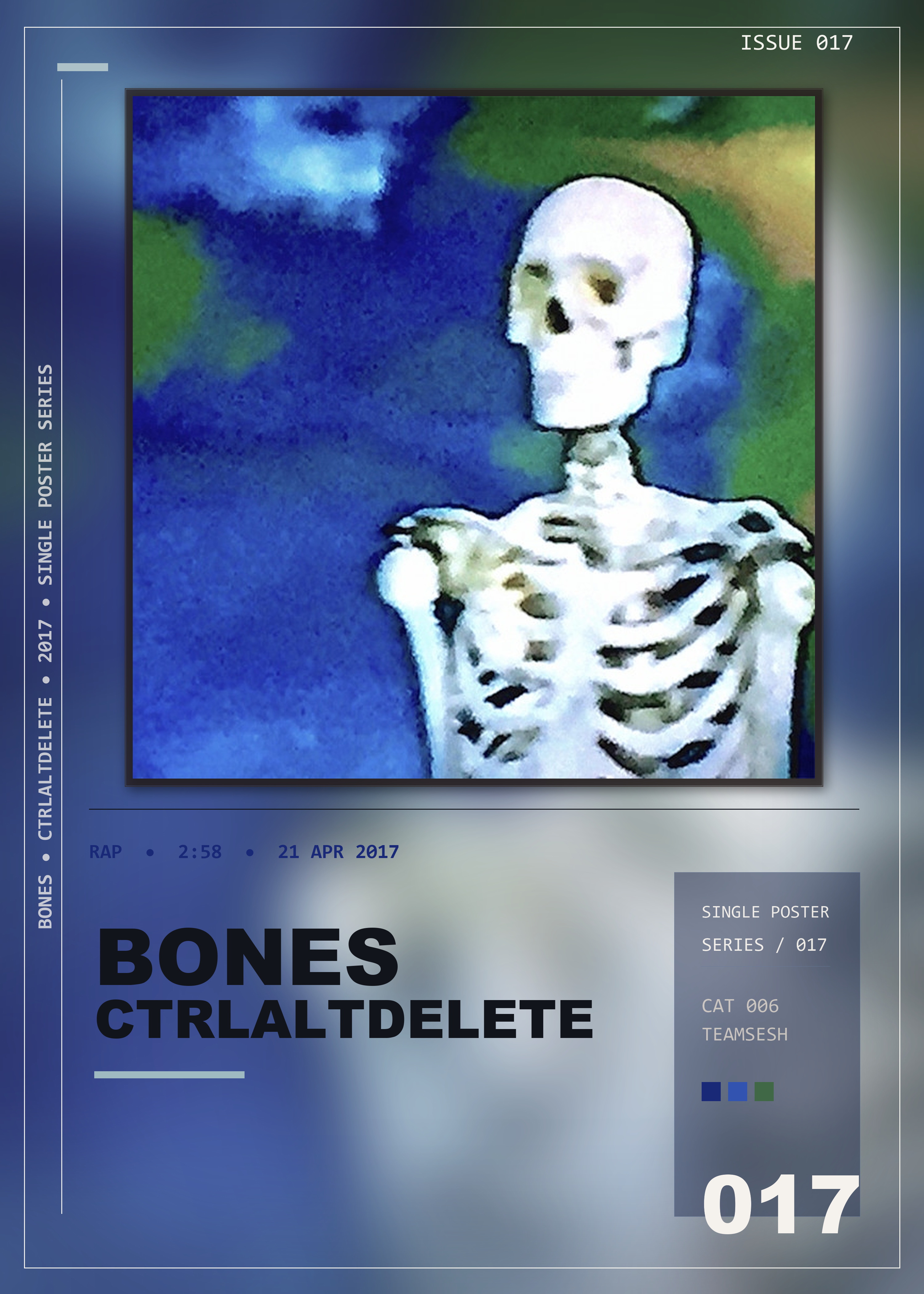 Music poster: BONES - CtrlAltDelete
