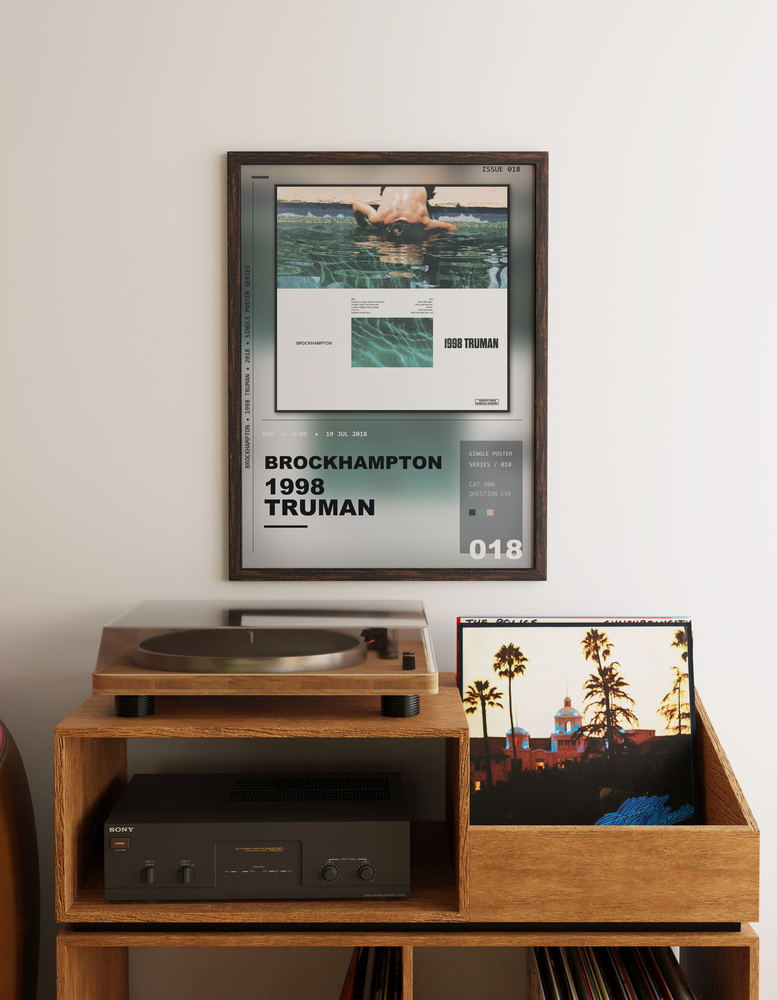Music poster: BROCKHAMPTON - 1998 TRUMAN