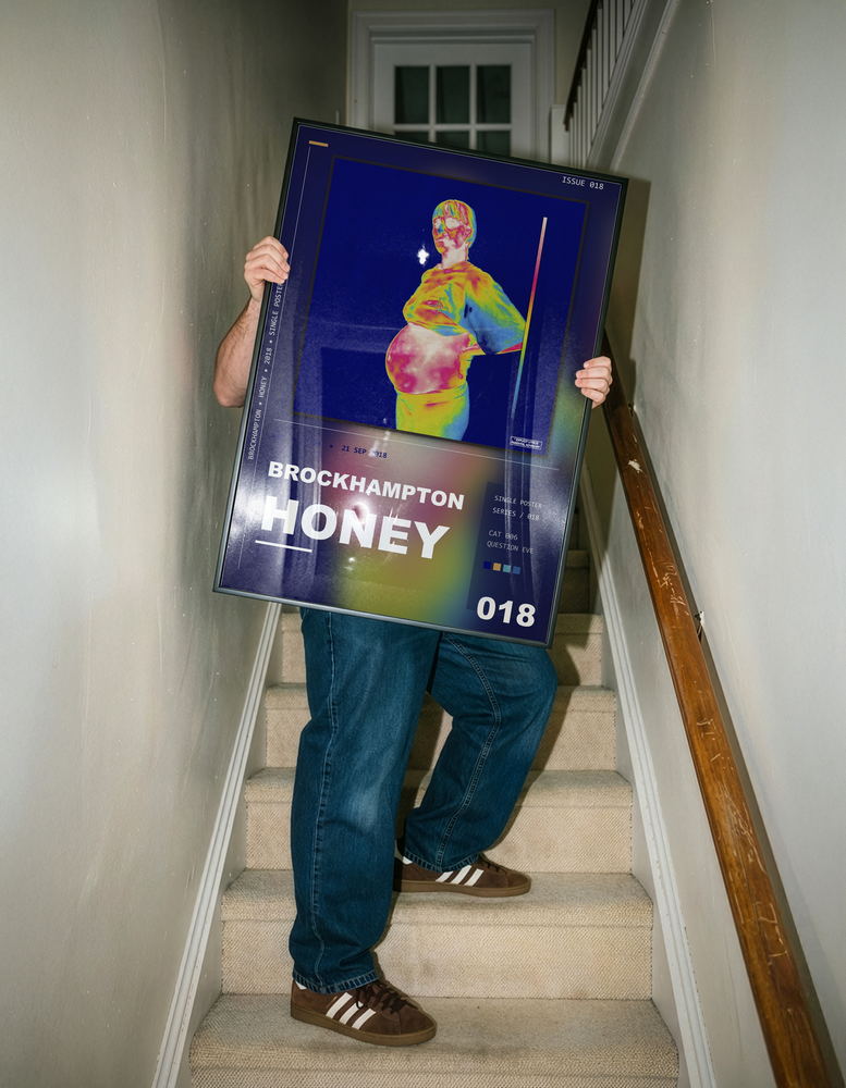 Music poster: BROCKHAMPTON - HONEY