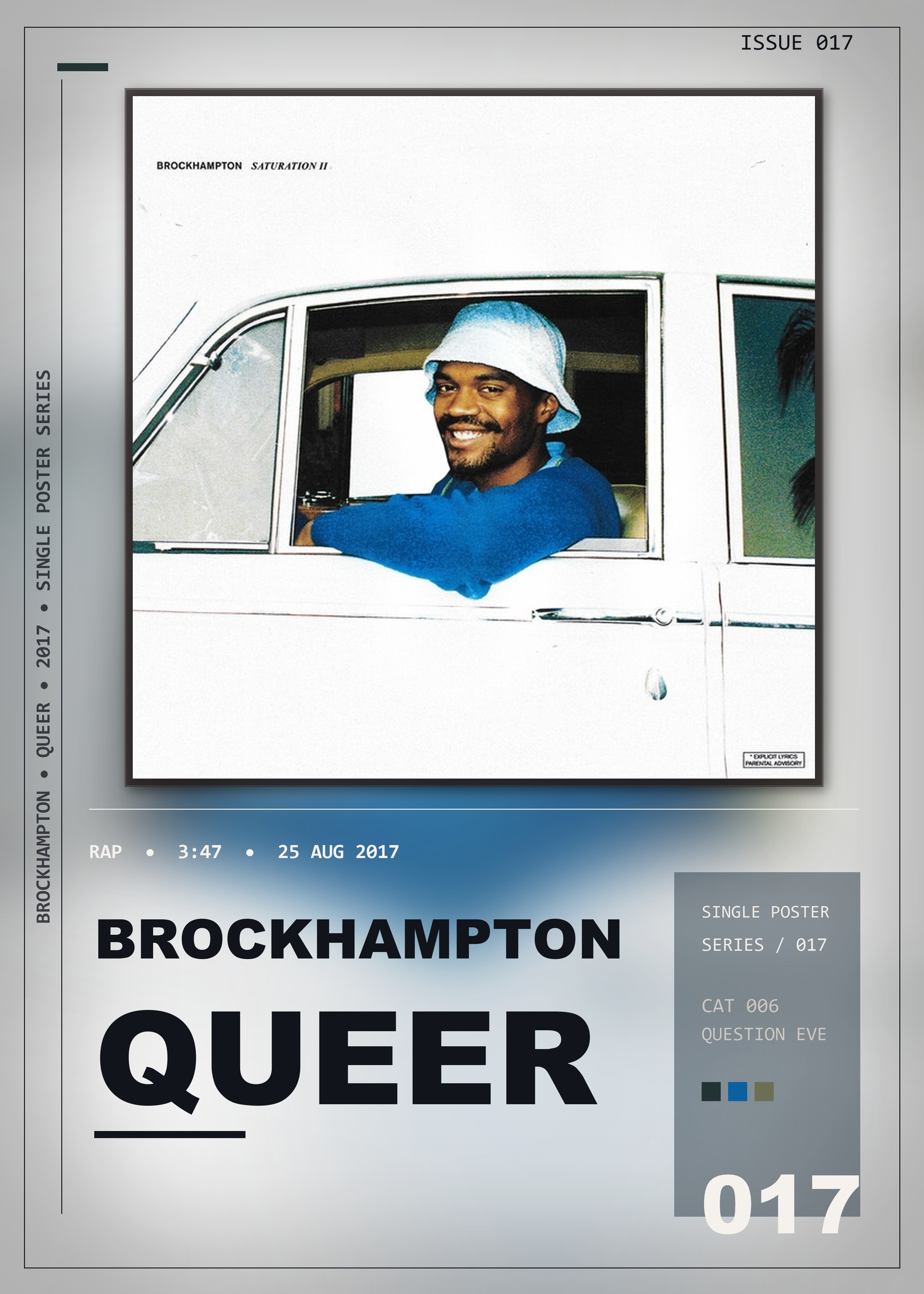 Music poster: BROCKHAMPTON - QUEER