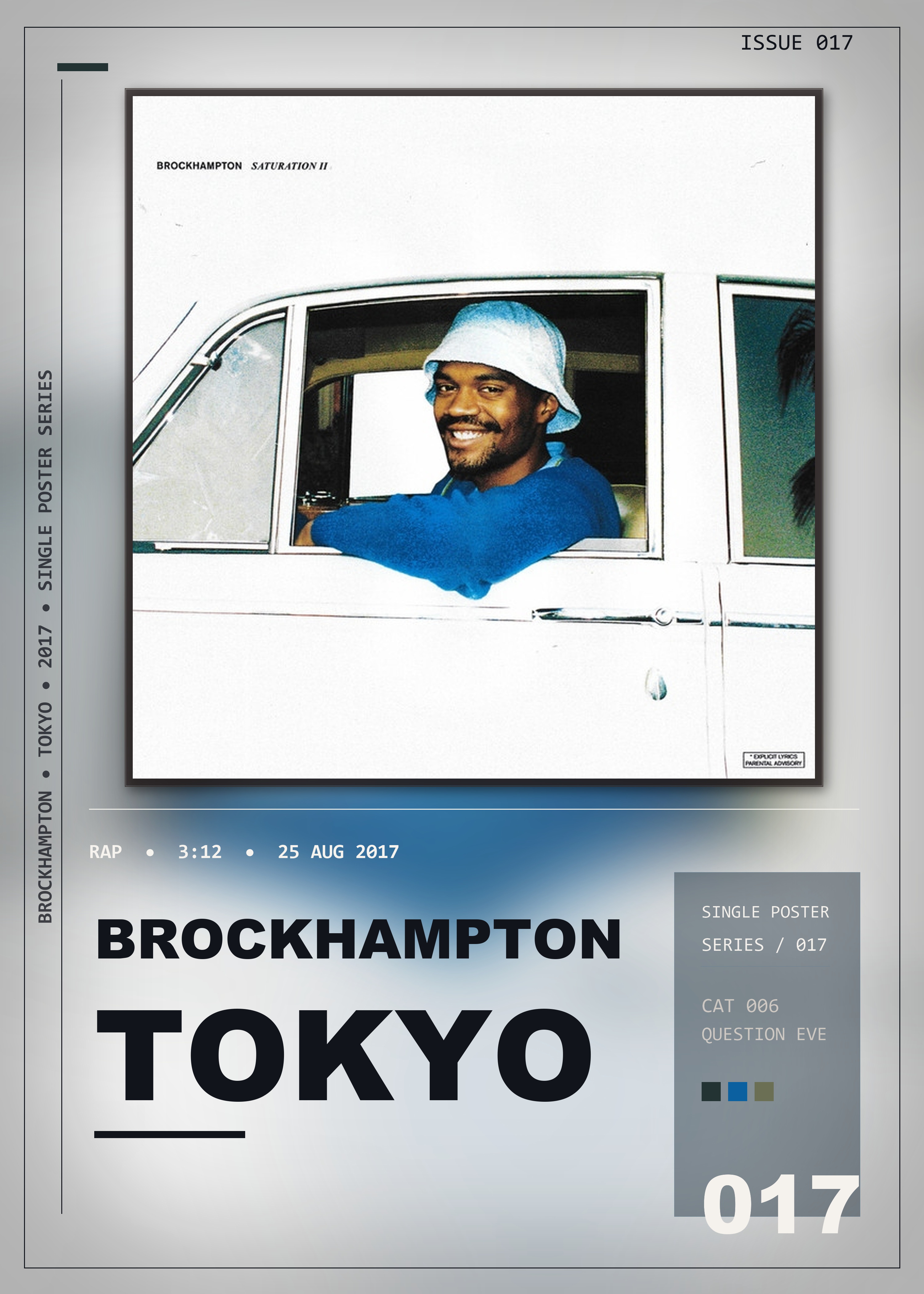 Music poster: BROCKHAMPTON - TOKYO
