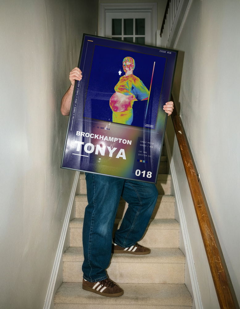Music poster: BROCKHAMPTON - TONYA