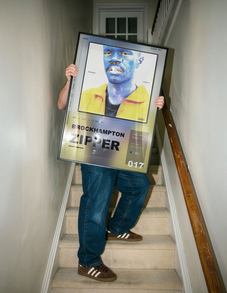 Music poster: BROCKHAMPTON - ZIPPER
